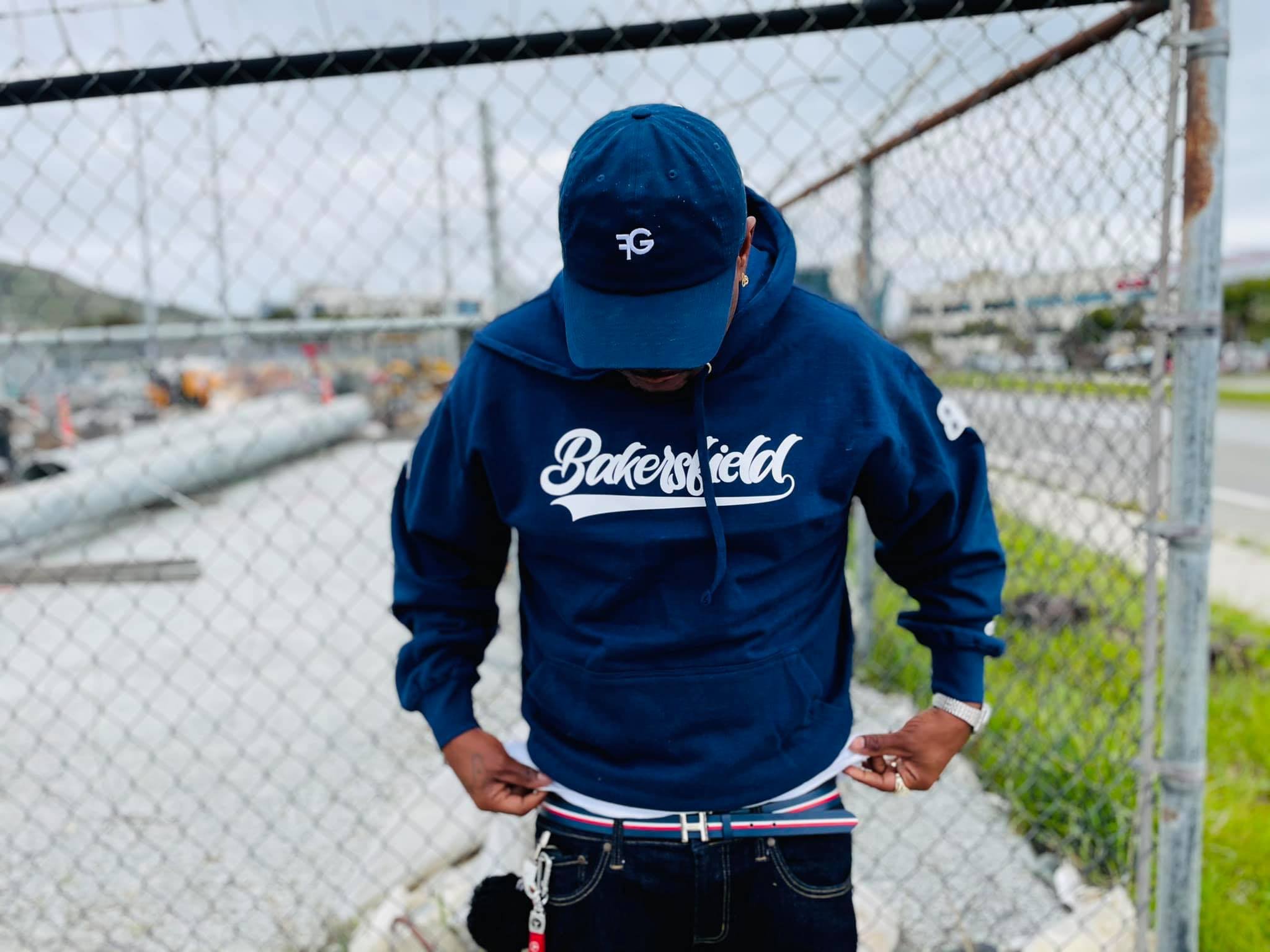 Bakersfield Blue Hoodie