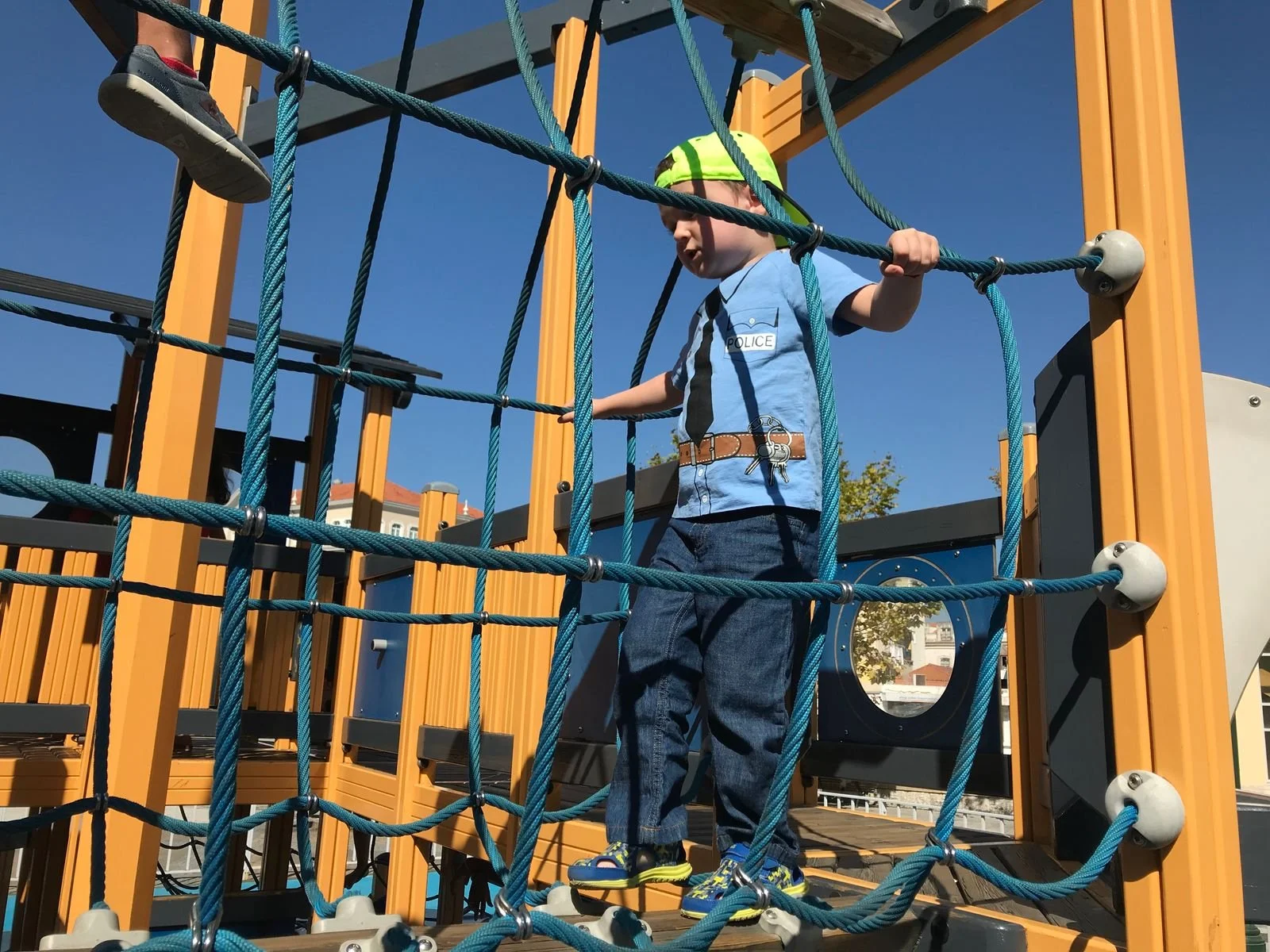 Porto Pirata Children’s Village at Pine Cliffs Resort, a family-friendly play area in Portugal.