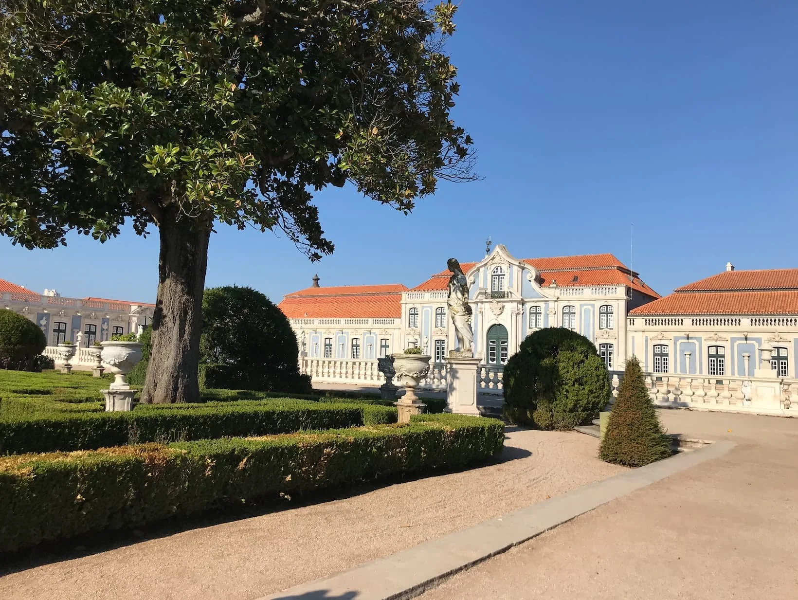 Queluz National Palace in Portugal, an 18th-century royal palace known as the “Portuguese Versailles.”