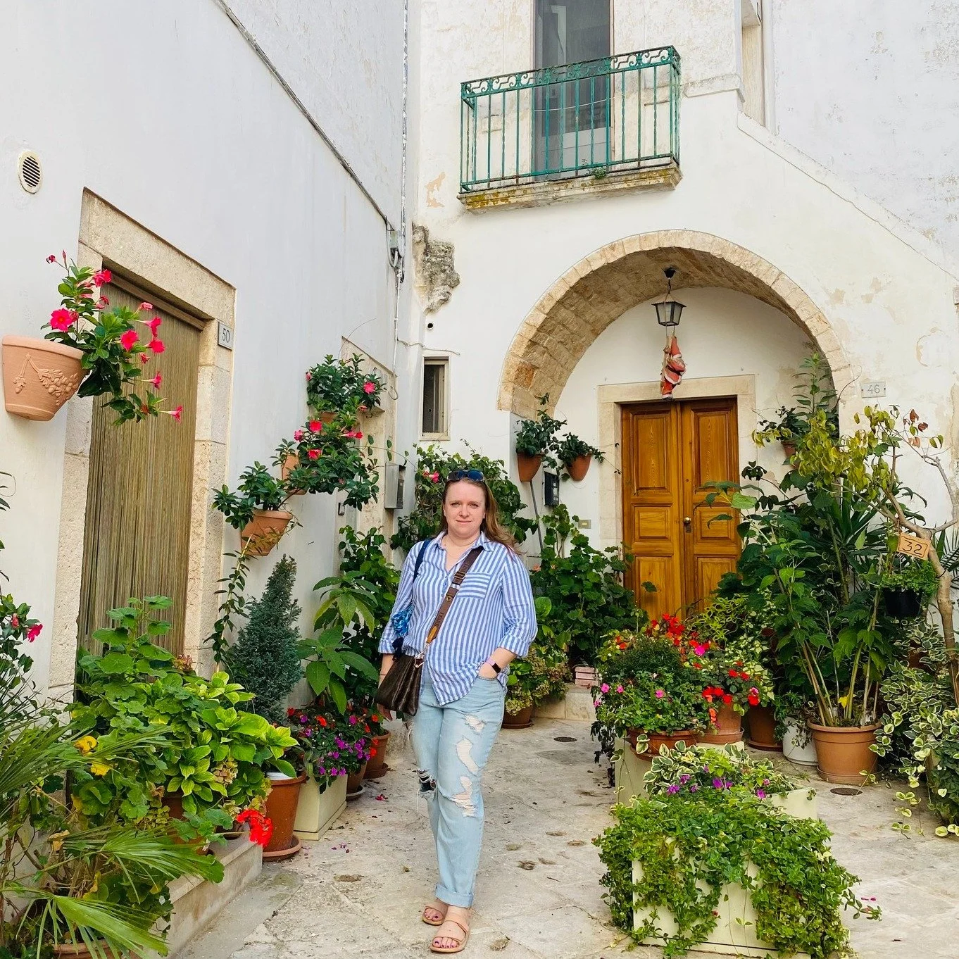 This is one of my absolute favorite places in the world. ✨

Every time I&rsquo;m in Puglia, I feel it instantly.

The whitewashed towns.
The flowers spilling out of every doorway.
The slow lunches.
The olive trees.
The way the whole region feels warm