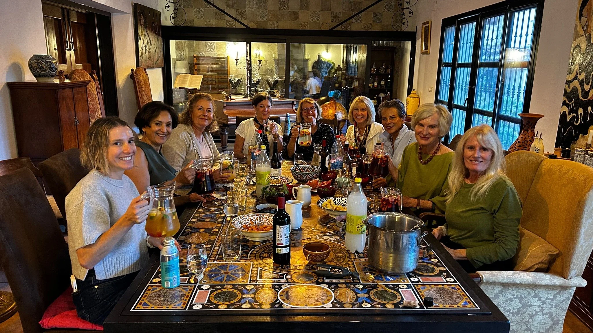 Our women&rsquo;s trips now cap at fourteen guests, down from sixteen.

Our tour leads have hosted groups of twelve, fourteen and sixteen. After our last Puglia trip, one of them told me plainly: fourteen still feels like a table of friends. Sixteen 