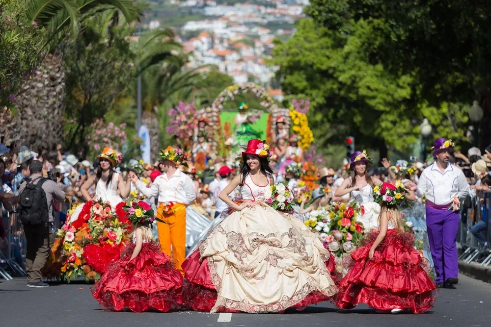 The Madeira Flower Festival (Festa da Flor) is the island’s most famous spring celebration, held annually in Funchal, Madeira.