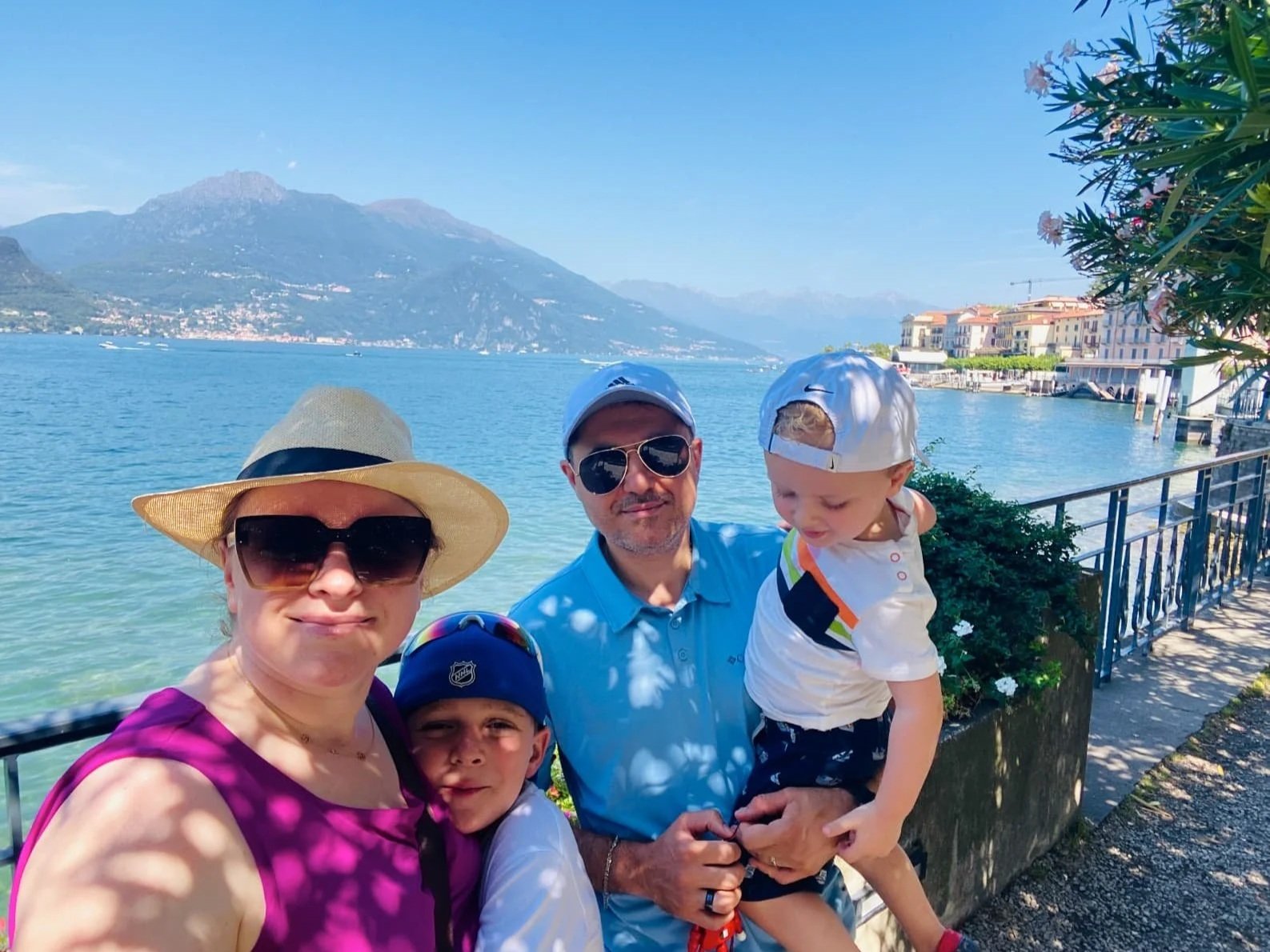 Lake Garda and the Dolomites, Italy, offering family-friendly activities for teenagers, including sailing, windsurfing, lakeside cycling, and exploring alpine meadows in summer.