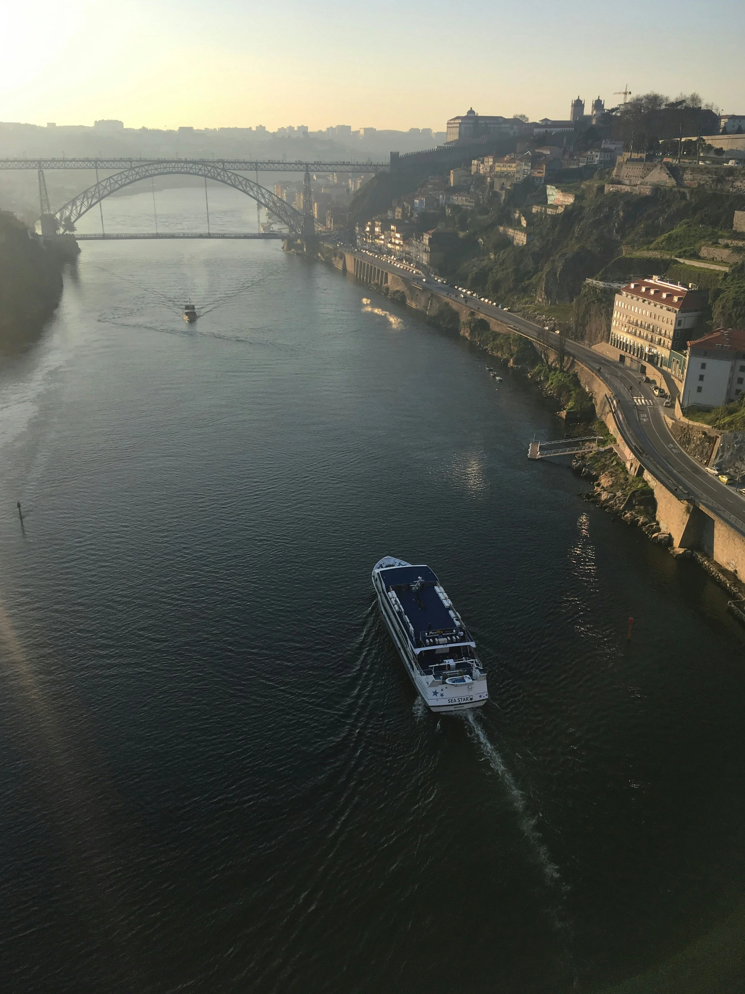 Danube River and Budapest Parliament building at dusk, Hungary