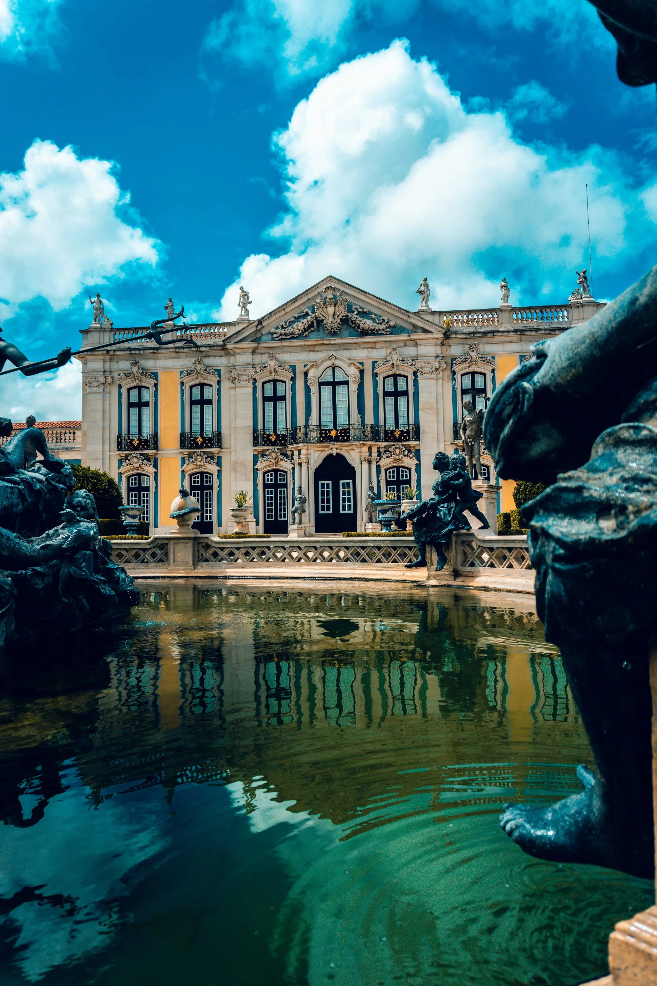 National Palace of Queluz, an 18th-century palace in Queluz, Portugal.