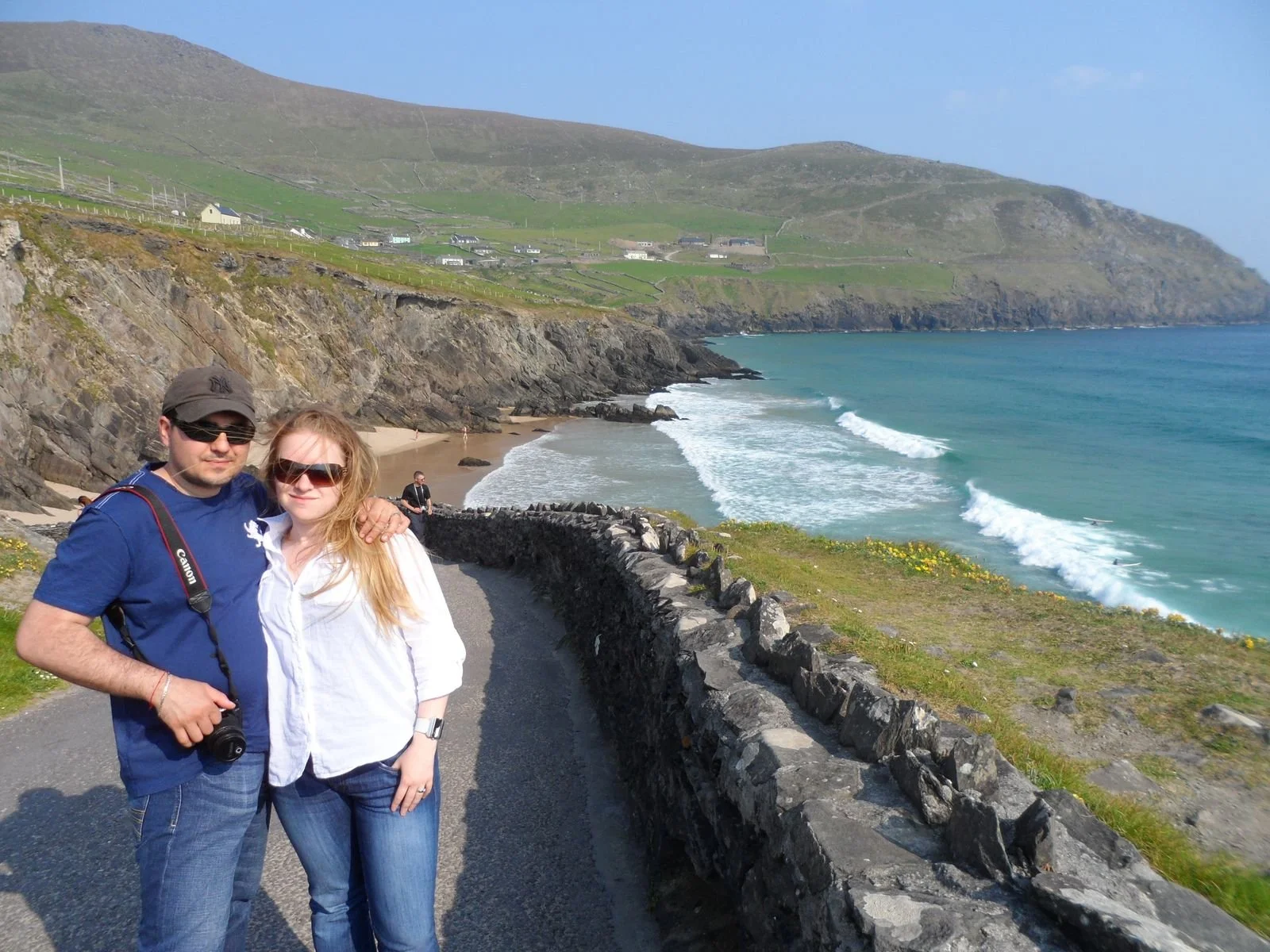 Travelers tracing Irish family roots exploring ancestral counties, parish records, graveyards, and townlands across Kerry, Cork, Clare, and Galway.