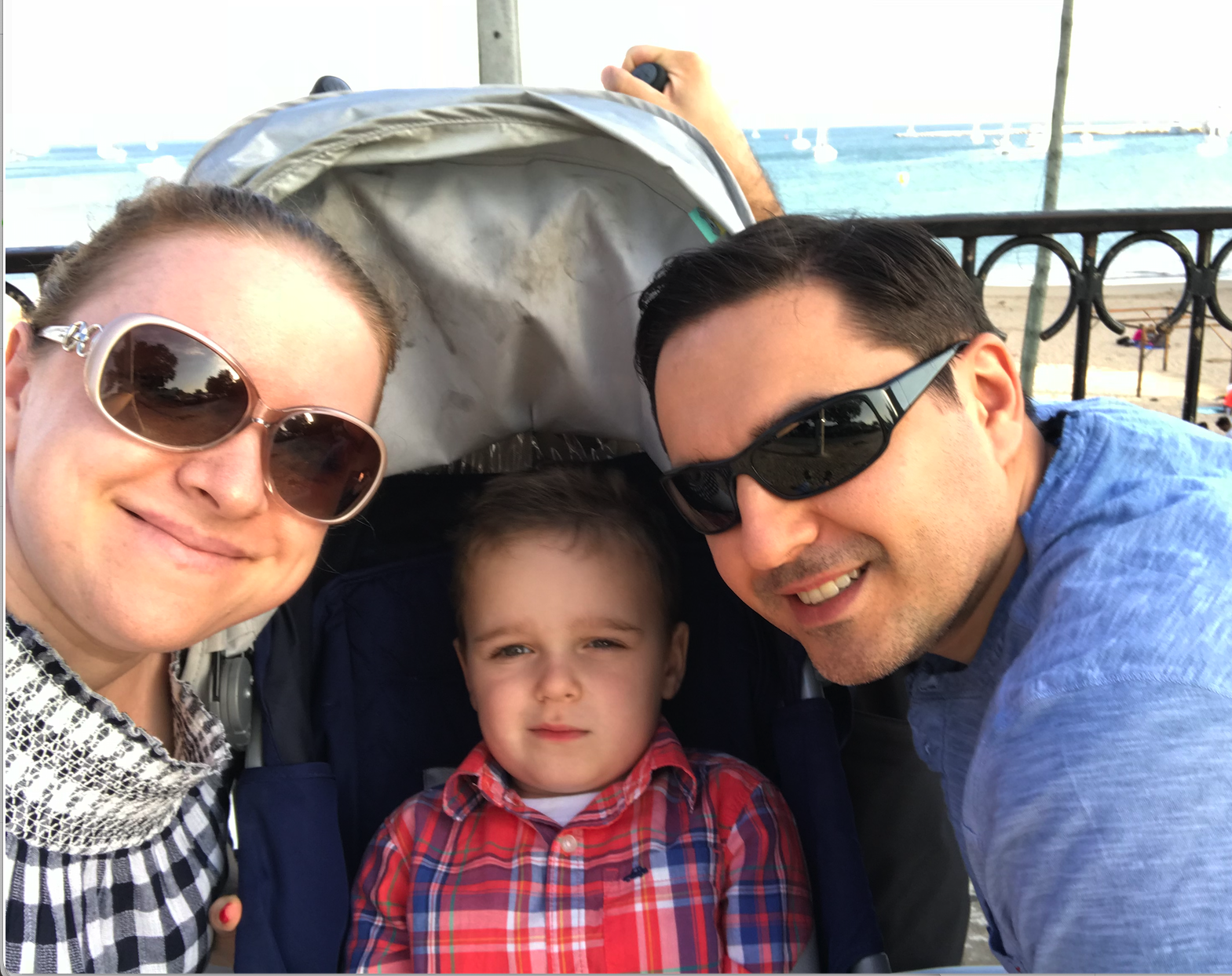 Anna and family on their Portugal family trip.