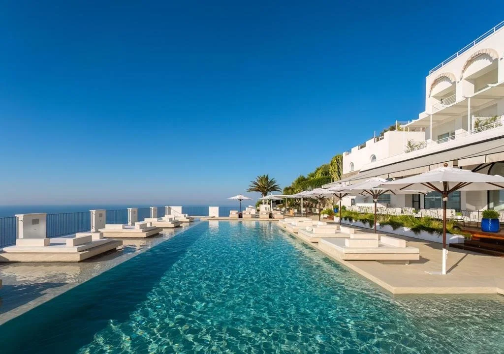 Furore Grand Hotel Amalfi Coast luxury terraces overlooking Tyrrhenian Sea