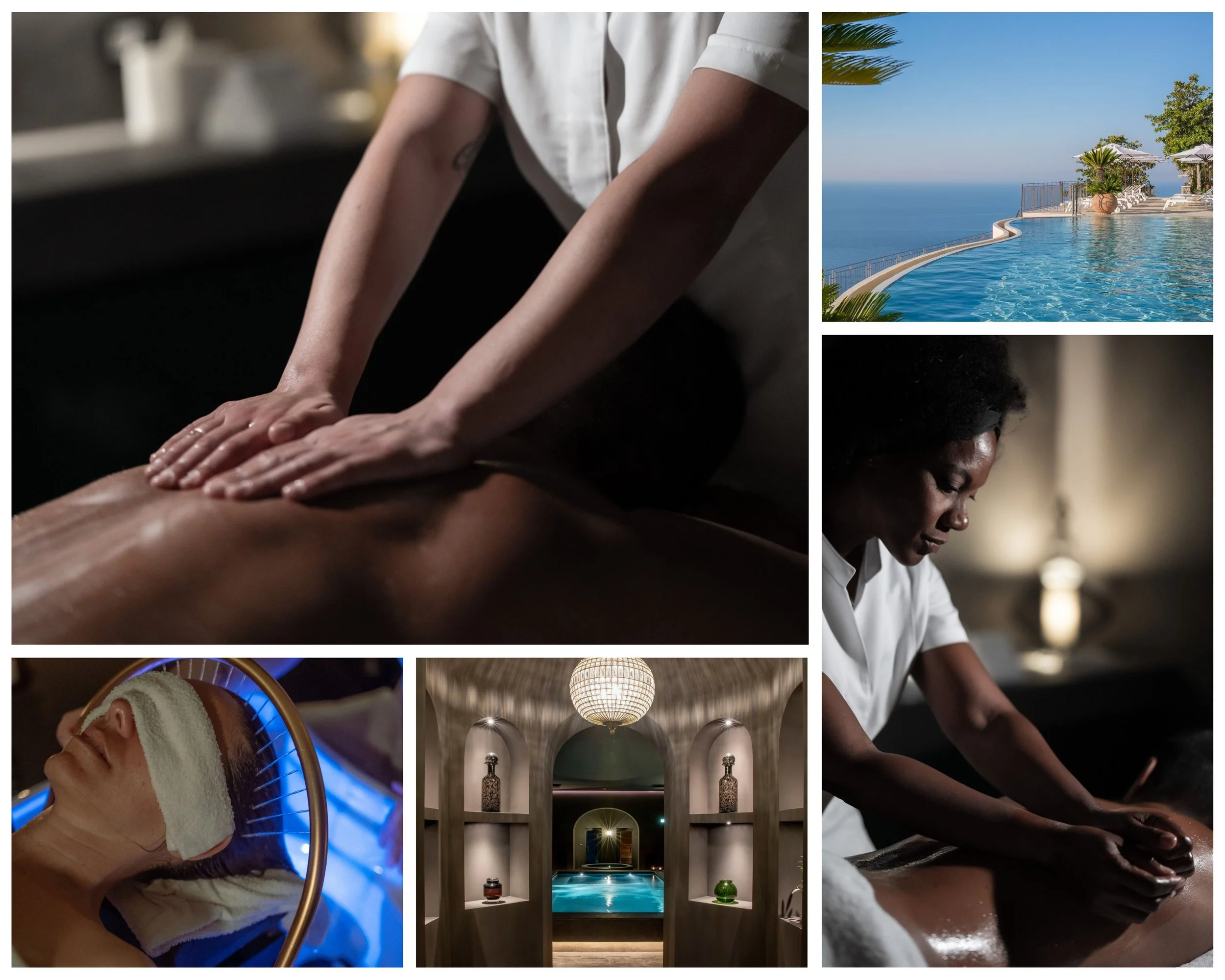 • Petramare Spa couples treatment suite at Furore Grand Hotel
