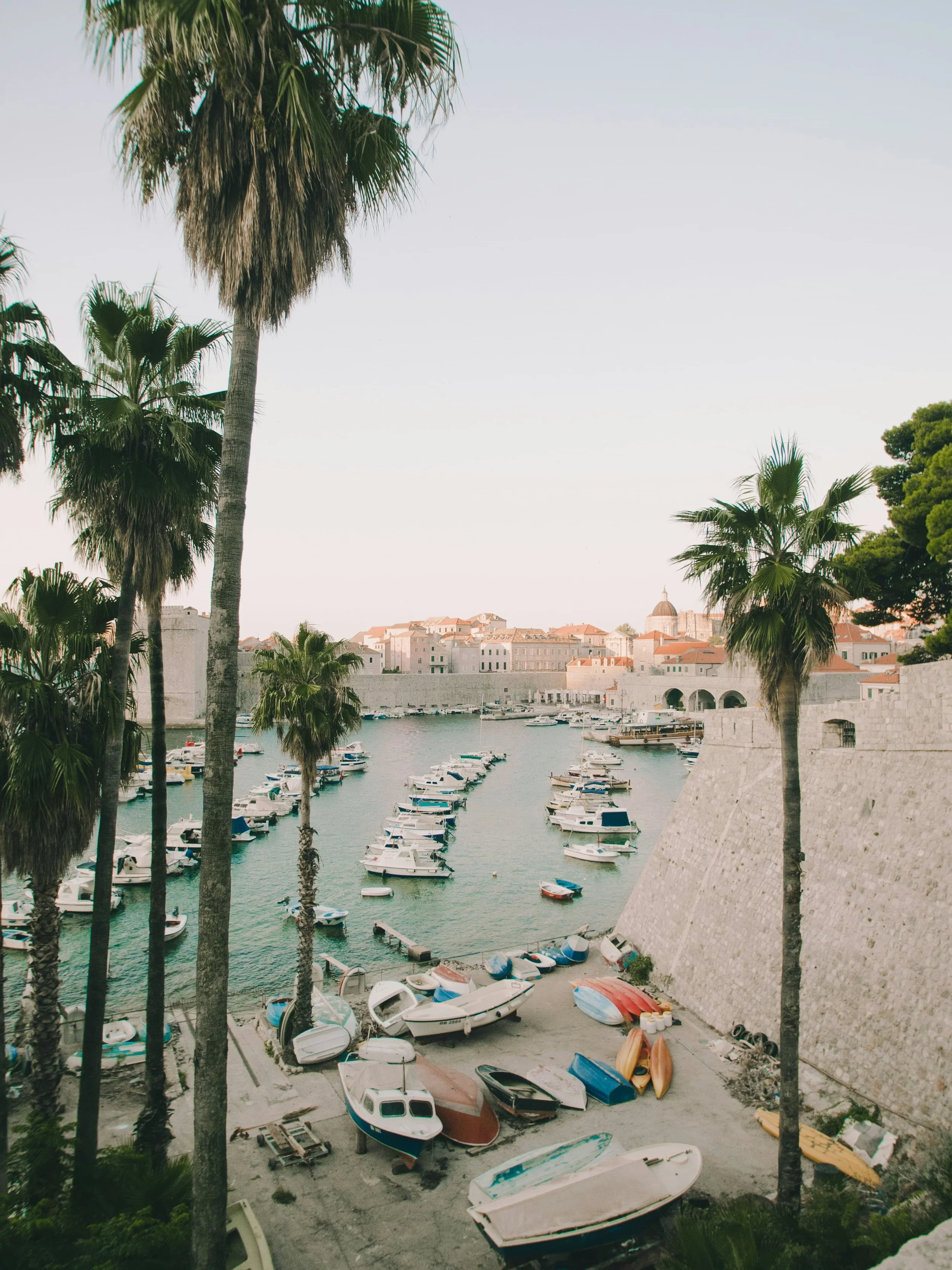 Dubrovnik’s Old Town, Croatia, featuring historic stone streets and centuries-old architecture in the peaceful early morning.