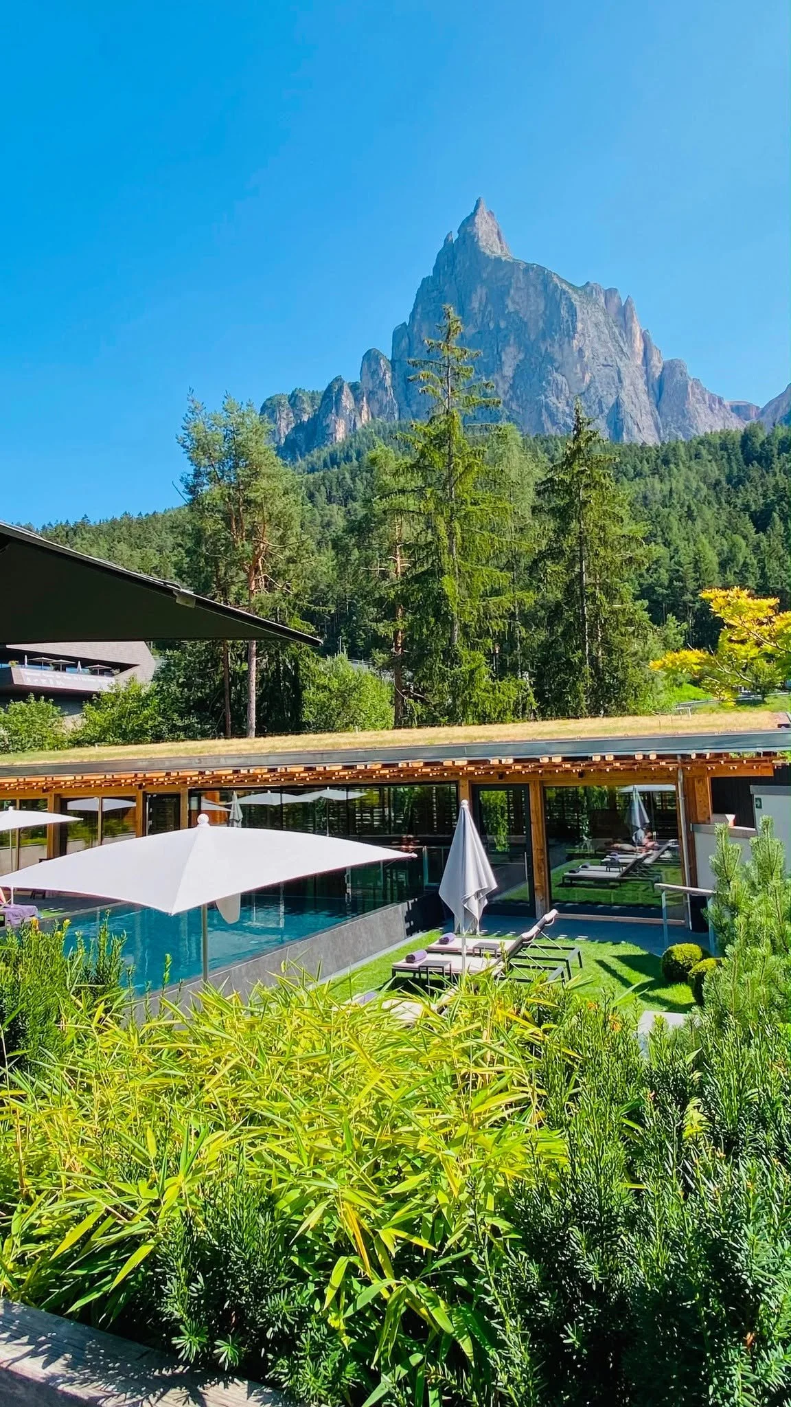 Sensoria Dolomites, an adults-only alpine retreat in Siusi allo Sciliar, South Tyrol, Italy, surrounded by mountain scenery at the foot of Alpe di Siusi.