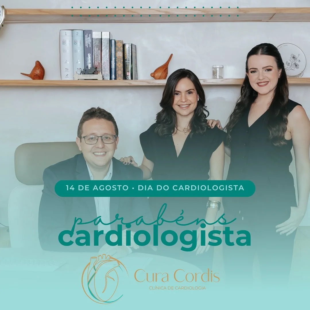 A Cura Cordis est&aacute; em clima de comemora&ccedil;&atilde;o: 14 de Agosto - Dia do Cardiologista 🫀

Um abra&ccedil;o apertado nos nossos colegas de profiss&atilde;o e em todos os pacientes que confiam a n&oacute;s a sua sa&uacute;de.

#curacordi