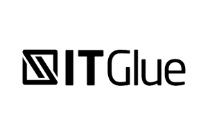 IT Glue logo with stylized "ITG" letters and dark text.