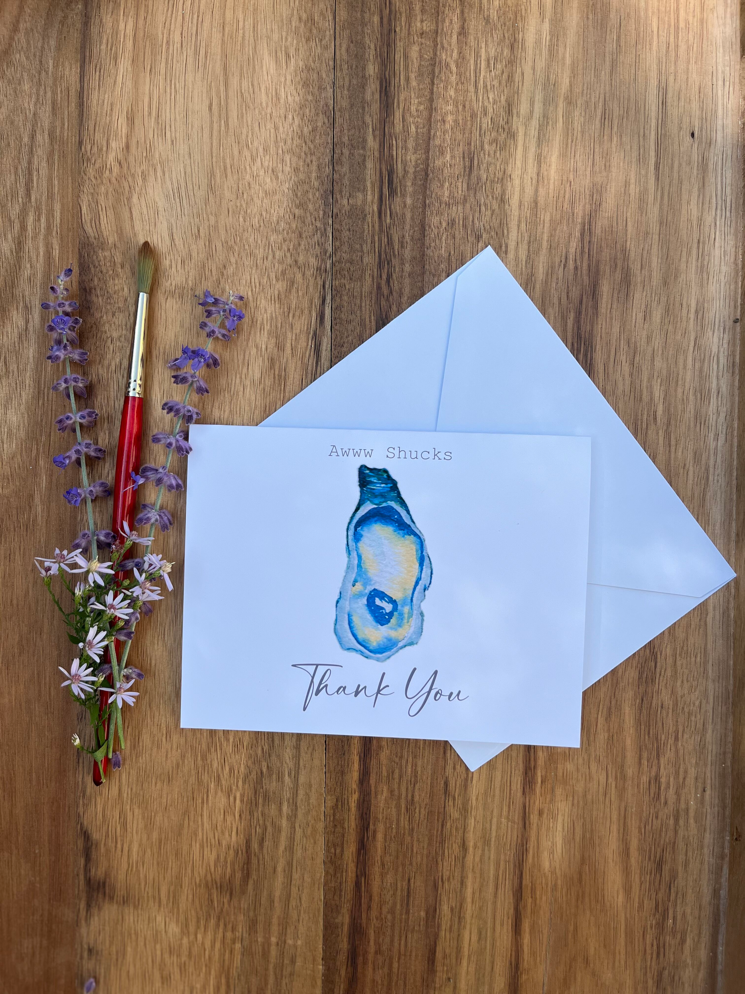 Aww Shucks Single Card