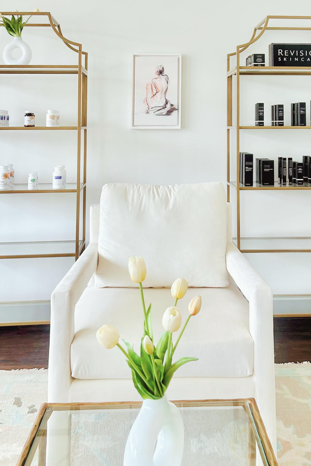 The Appell and Sorrell Wellness lounge