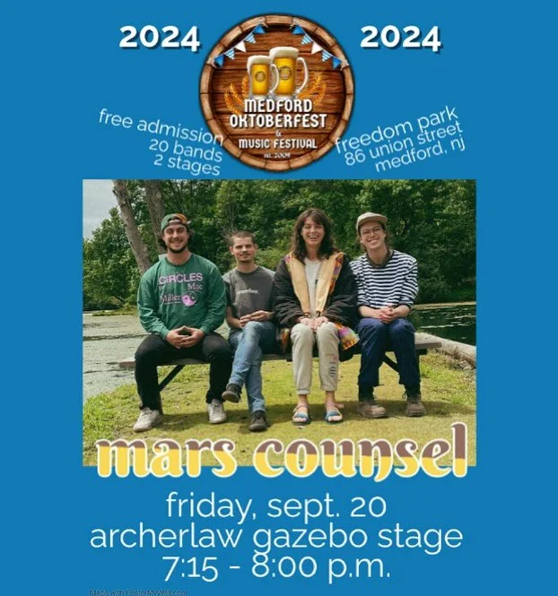 WHAT ARE YOU DOING FRIDAY 9/20 IF ITS NOT MEDFORD OKTOBERFEST🍻 🎟️ Free Admission @ Freedom Park, good times guaranteed 

#newjerseymusic #oktoberfest #livemusic #newjersey #njthingstodo #indierock