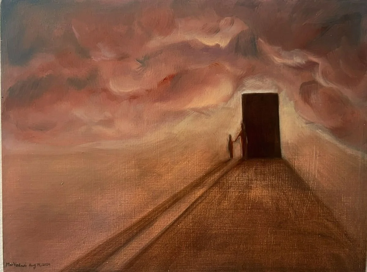 Saw it in a dream- Door- Maryam Vedadi.jpg