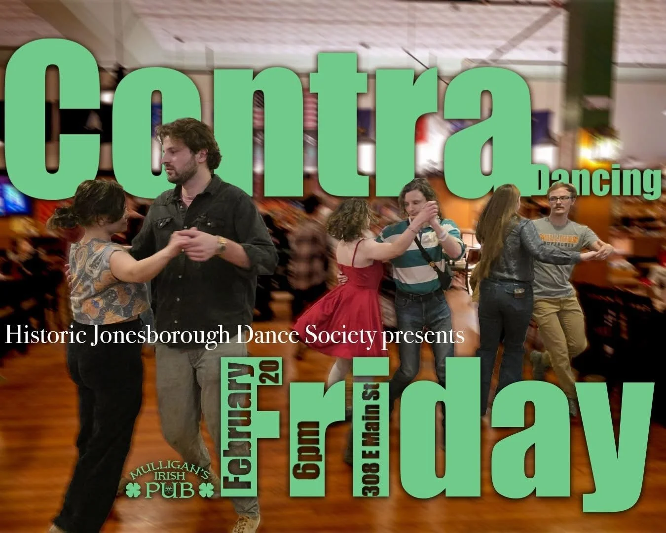 Mulligan's Irish Pub Contra Dance 