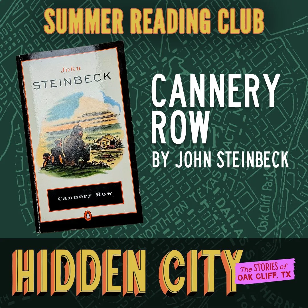 Summer Reading Club: Cannery Row by John Steinbeck