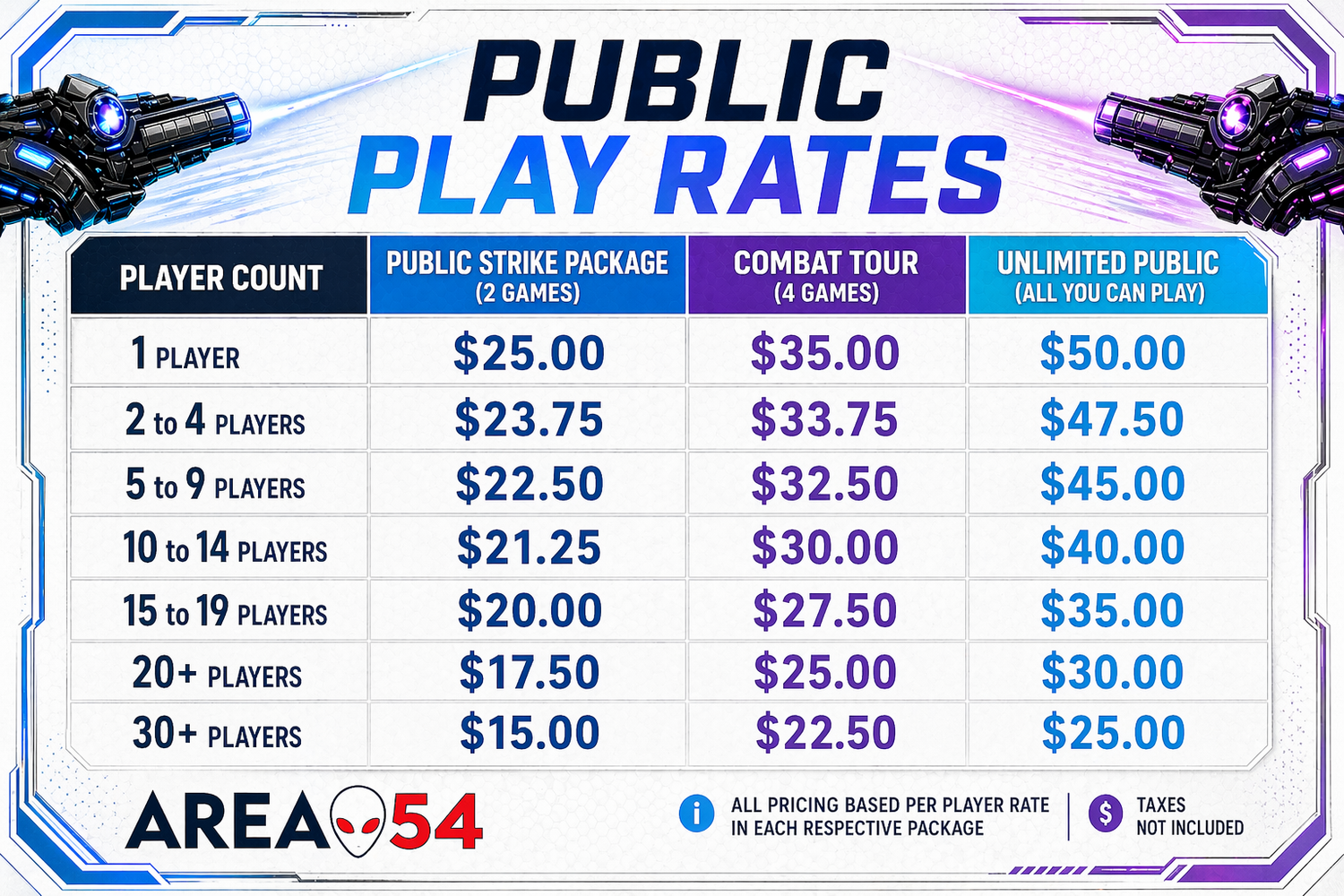 AREA 54 | Play Now – Book Your Laser Tag Adventure