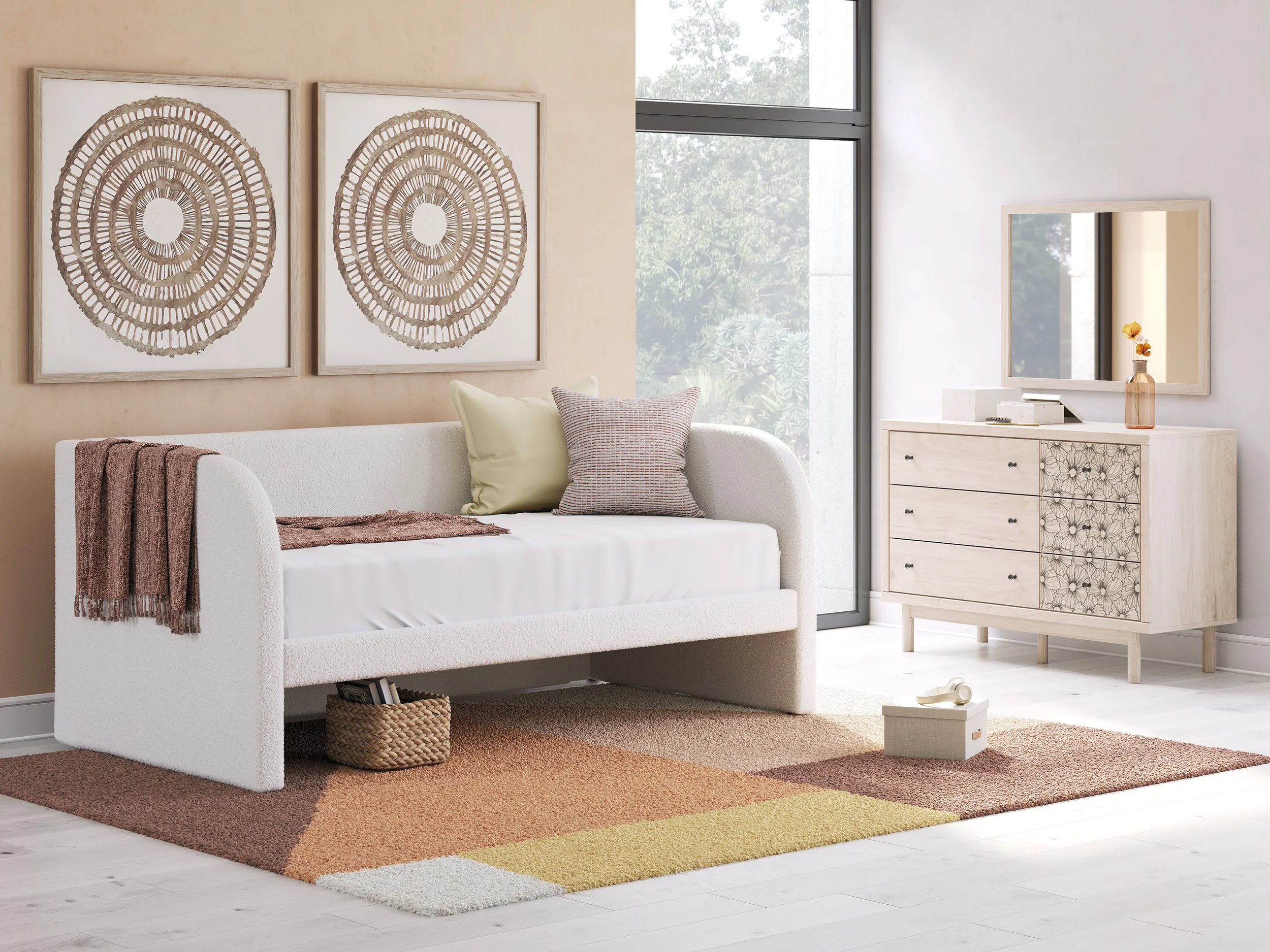 Arloster Twin Upholstered Daybed