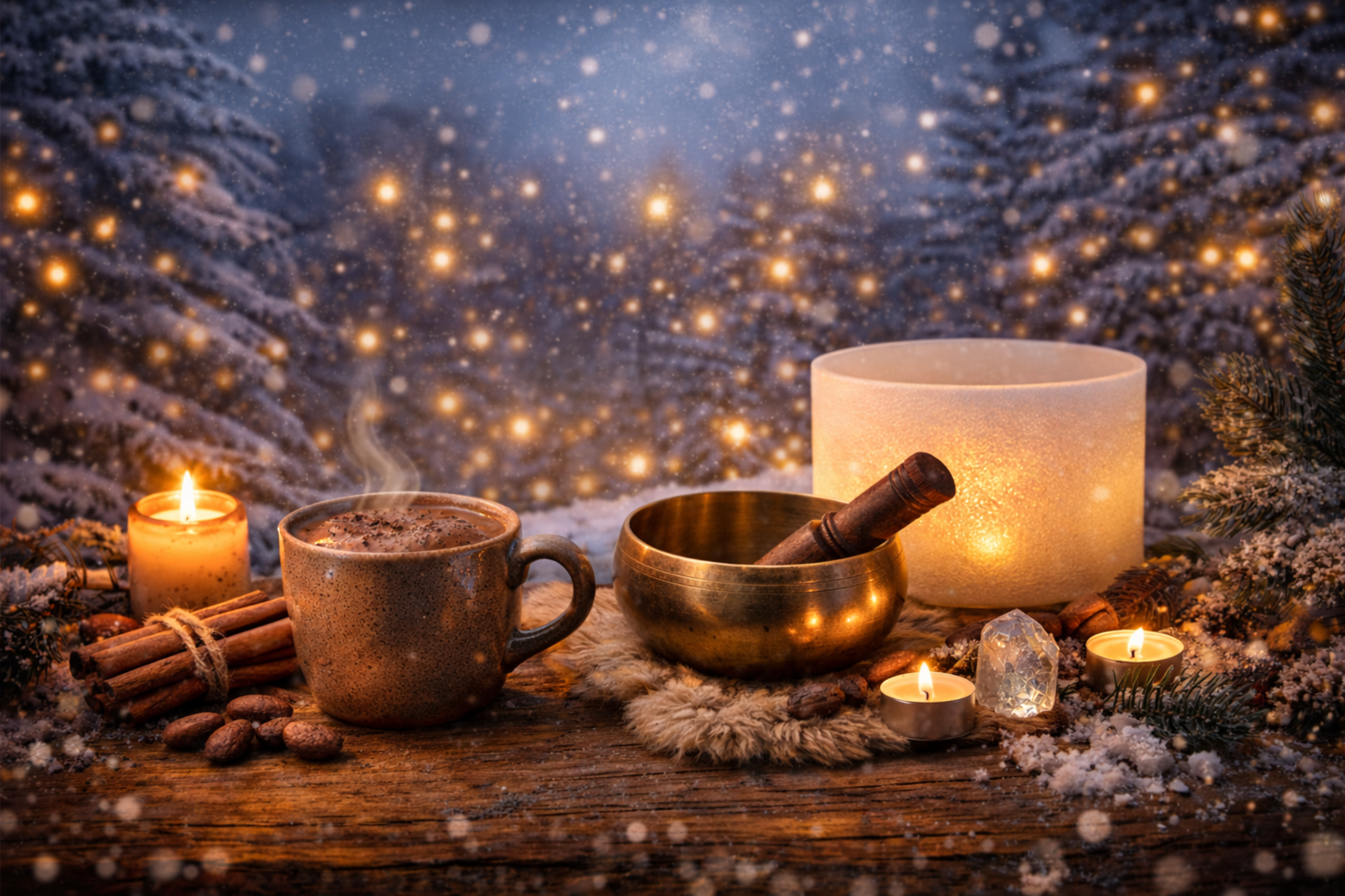 Winter Warmer: Cacao Ceremony with Yoga Nidra and Sound bath