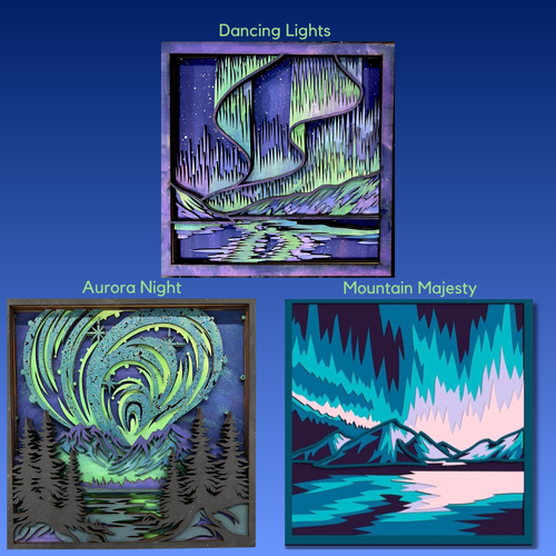 Northern Lights Layered Wood Workshop