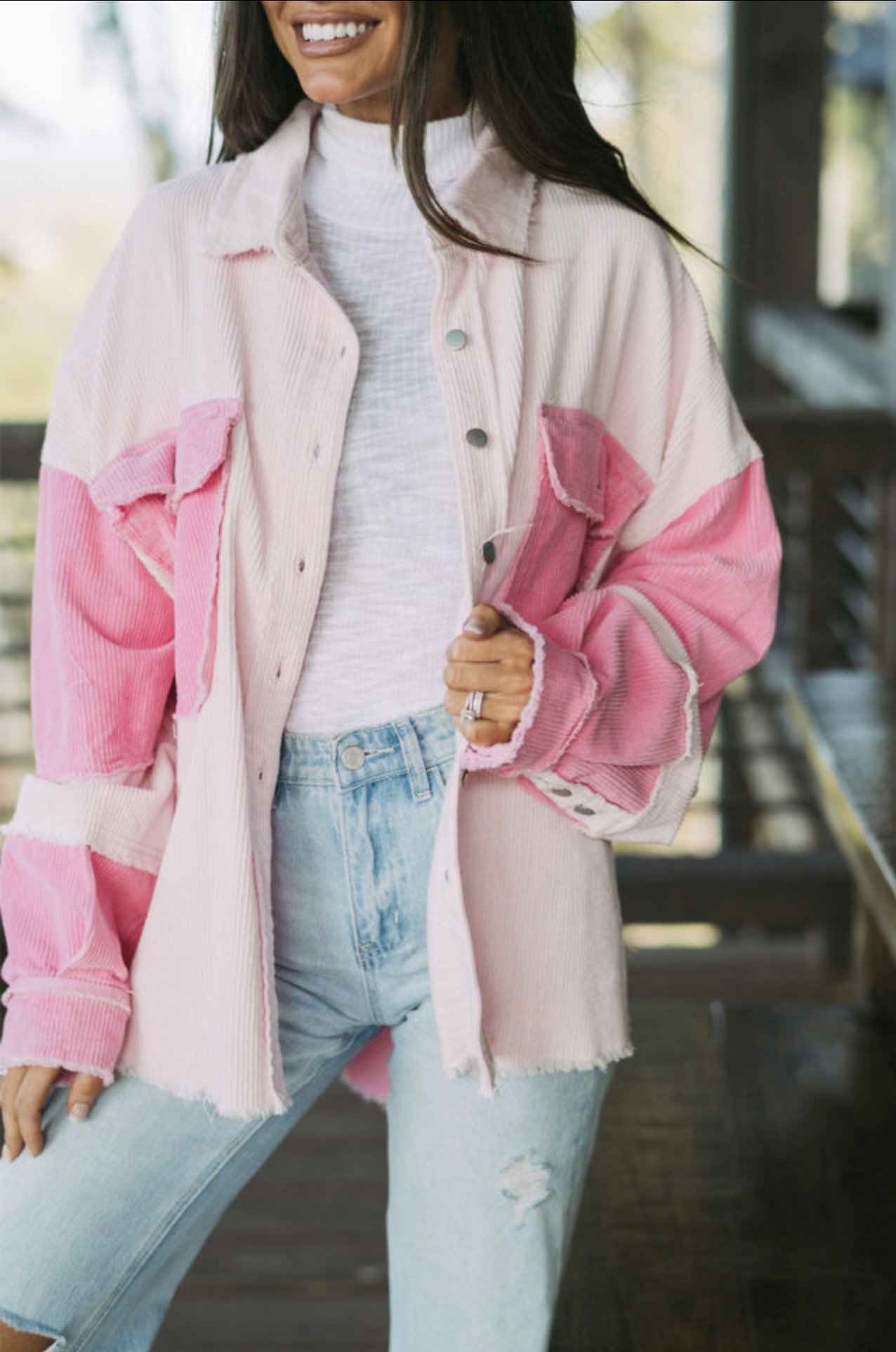Two-Tone Shacket