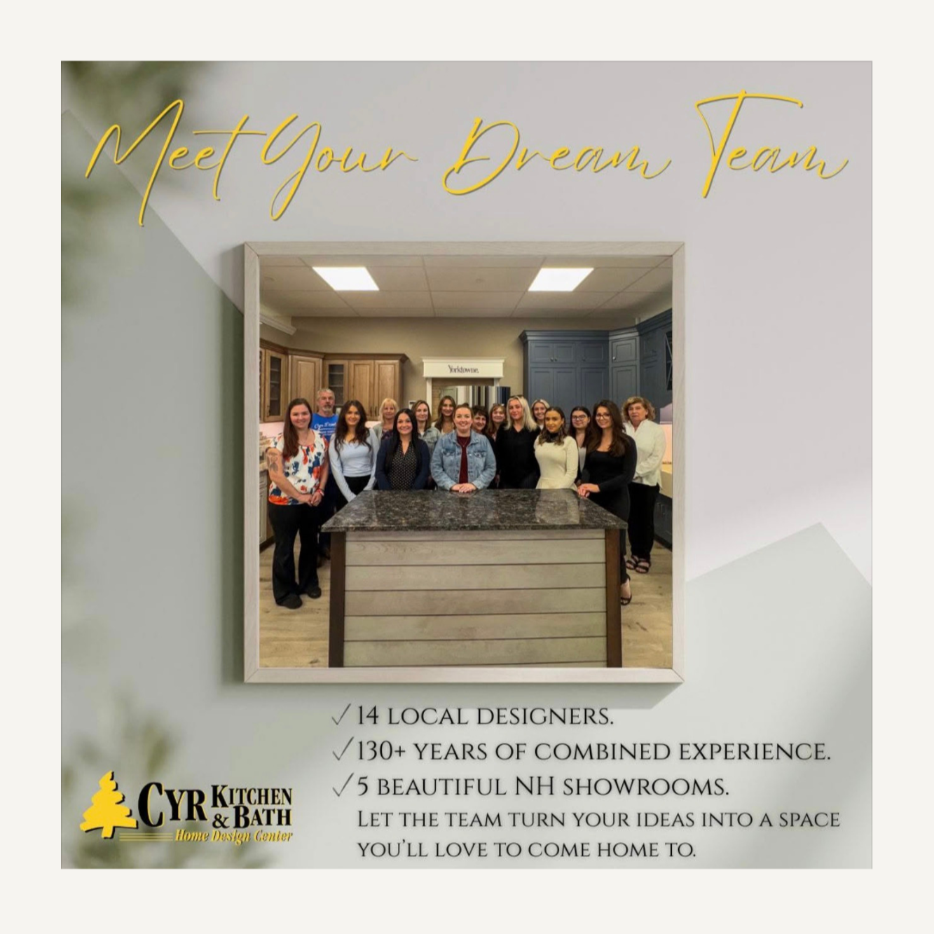 Rebranded marketing creative aligned with target customer and updated brand style.