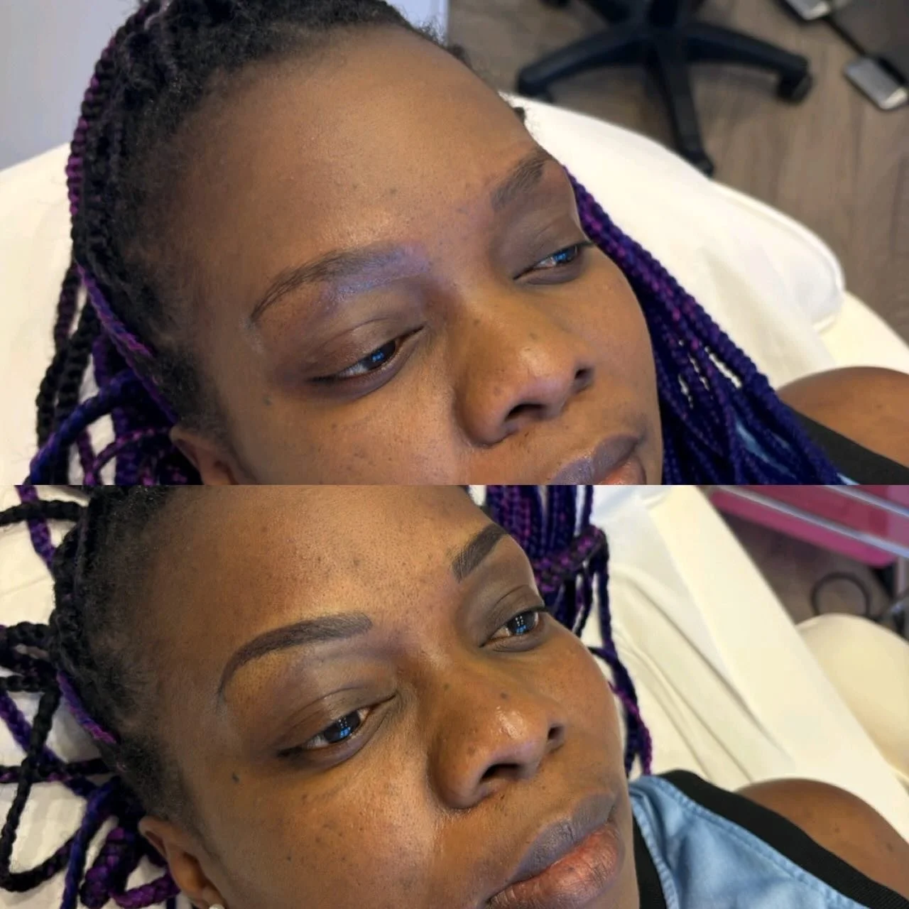 Soft, natural, and flawlessly defined ✨
These combination brows give the perfect blend of hair-like strokes and soft shading for that everyday glam look 🤎

#PermanentMakeup #PMUCheshire #PMUStaffordshire #CheshireBeauty 
 #MicrobladingCheshire