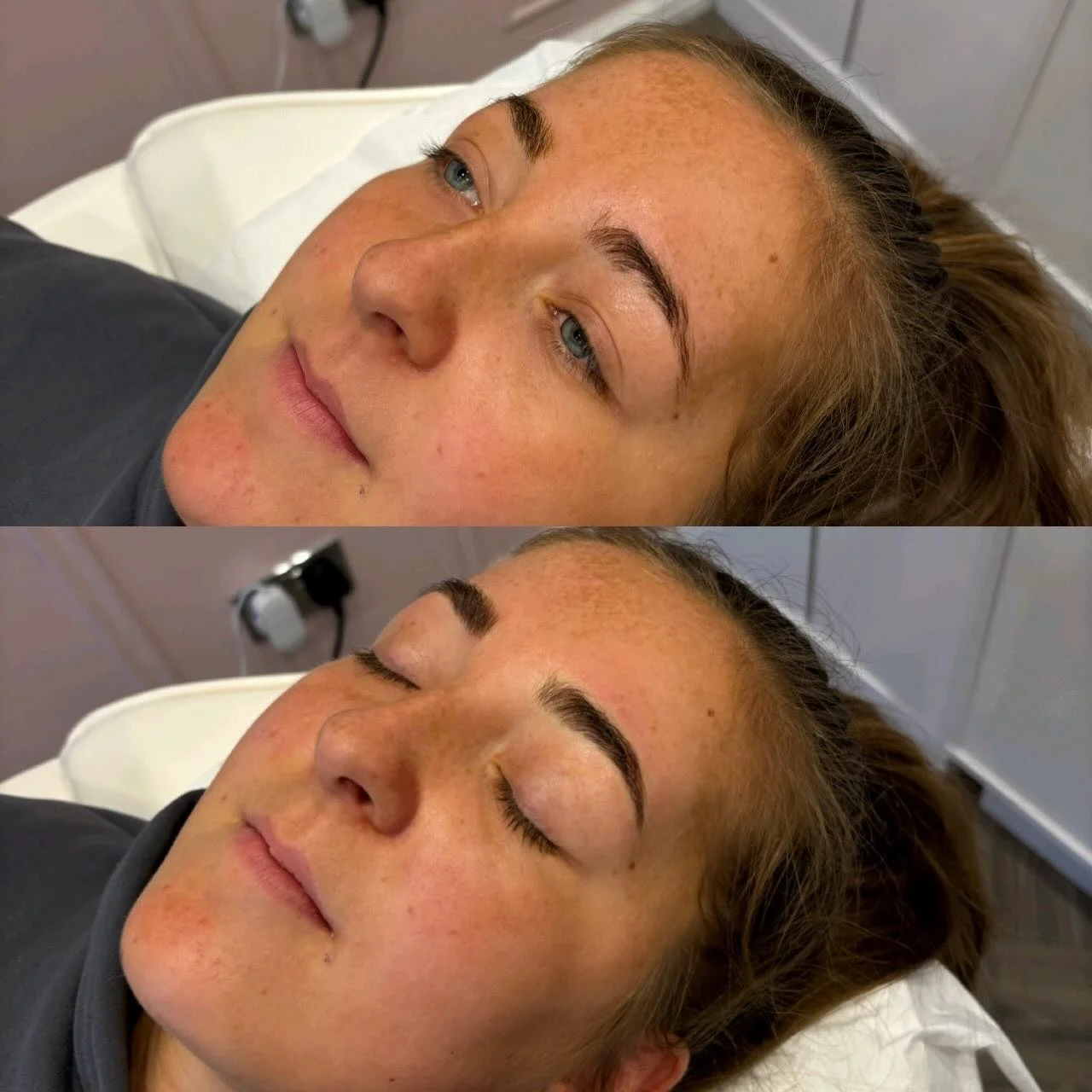 ✨ Brows that wow ✨ Natural, fuller, perfectly sculpted - microblading magic in every stroke.

#PermanentMakeup #PMUCheshire #PMUStaffordshire #CheshireBeauty 
 #MicrobladingCheshire