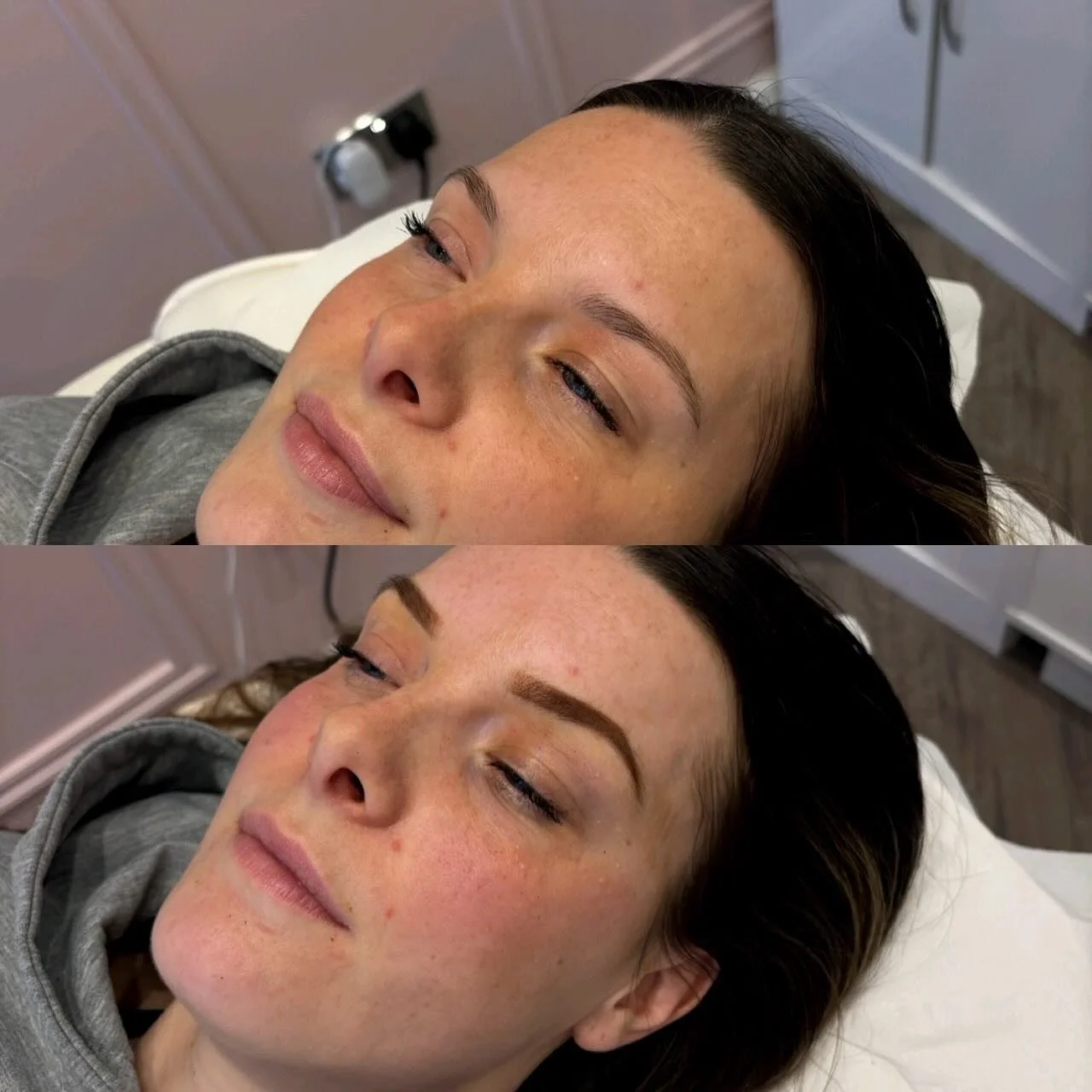 ✨ If you&rsquo;re someone who already fills in your brows every day, powder brows are perfect for you 🤎✨

This technique gives that same soft, shaded, makeup look - like your favourite brow pencil&hellip; just without having to apply it every mornin