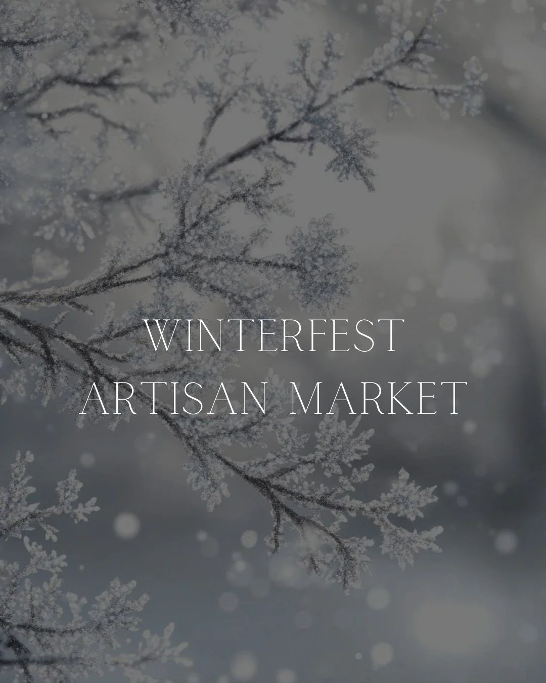 Our second annual Winterfest Artisan Market is officially on its way, and we&rsquo;re so excited to share the details with you. Save the date, November 8th❄️✨
ㅤ
Vendor applications will be live to submit on our website on WEDNESDAY, with applications