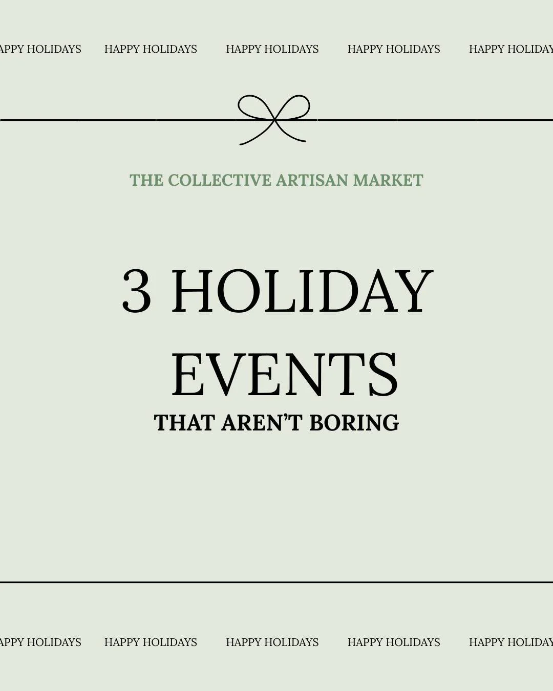 Let&rsquo;s retire &ldquo;Secret Santa&rdquo; and do something fun instead. 🎄
ㅤ
Here are 3 holiday event ideas that are actually worth hosting:
ㅤ
🤍 A Cozy Craft Night
Think candles, hot chocolate, festive snacks, and a simple DIY everyone can do. I