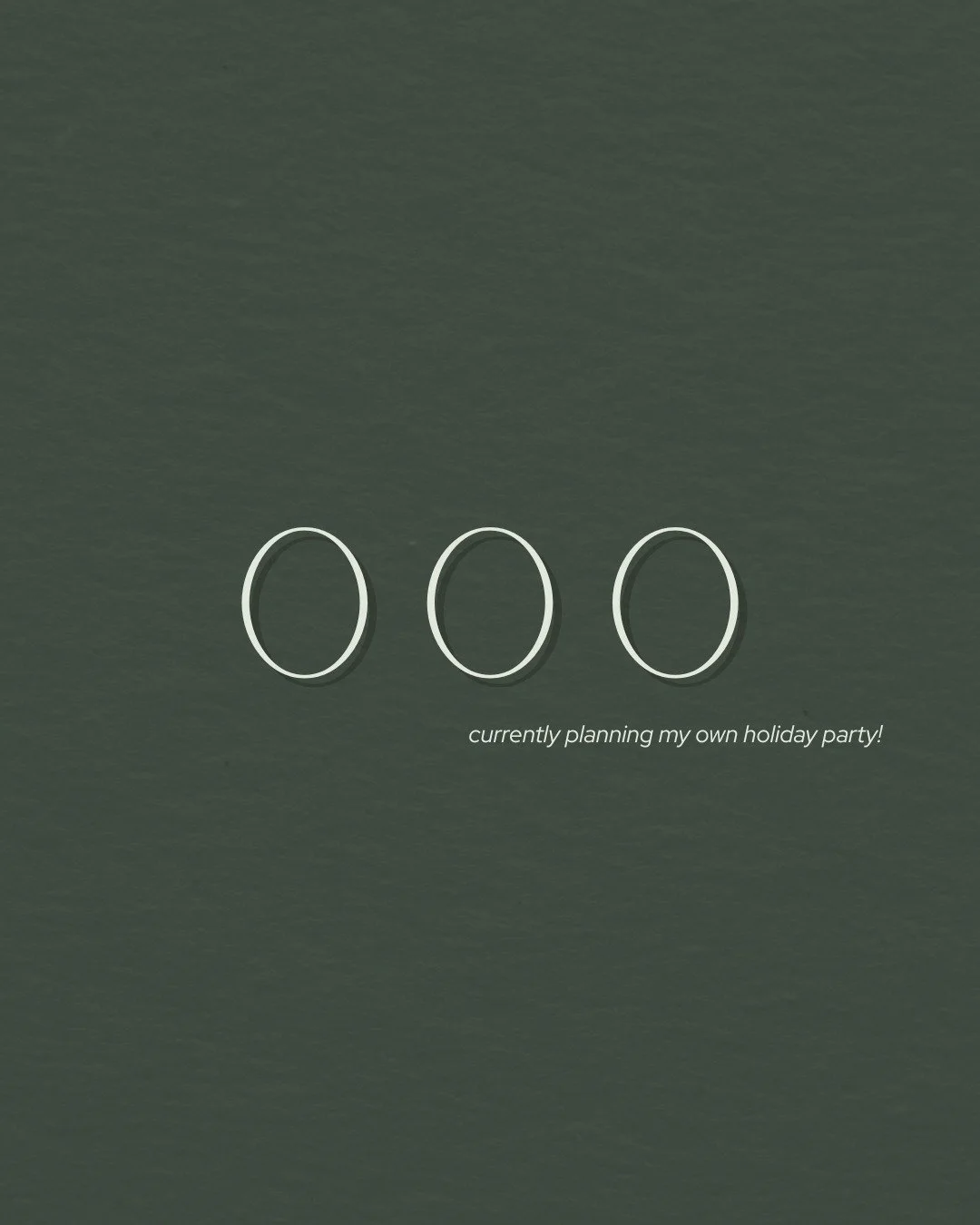 Taking a little break to rest, recharge, and enjoy the holidays. I&rsquo;ll be catching up on messages after the season - can&rsquo;t wait to connect in the new year! Wishing you all some cozy, joyful moments in the meantime. 🤩💚
ㅤ
#event #eventcoor