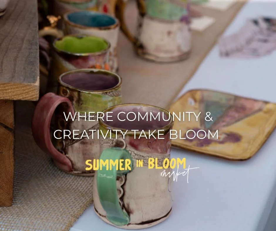 Some days are meant to be rushed.
This one isn&rsquo;t.

Summer in Bloom is a full, immersive day where creativity is celebrated, community gathers, and the pace softens, just enough to notice the details.

🌼 Local makers and artisans
🎶 Live music 