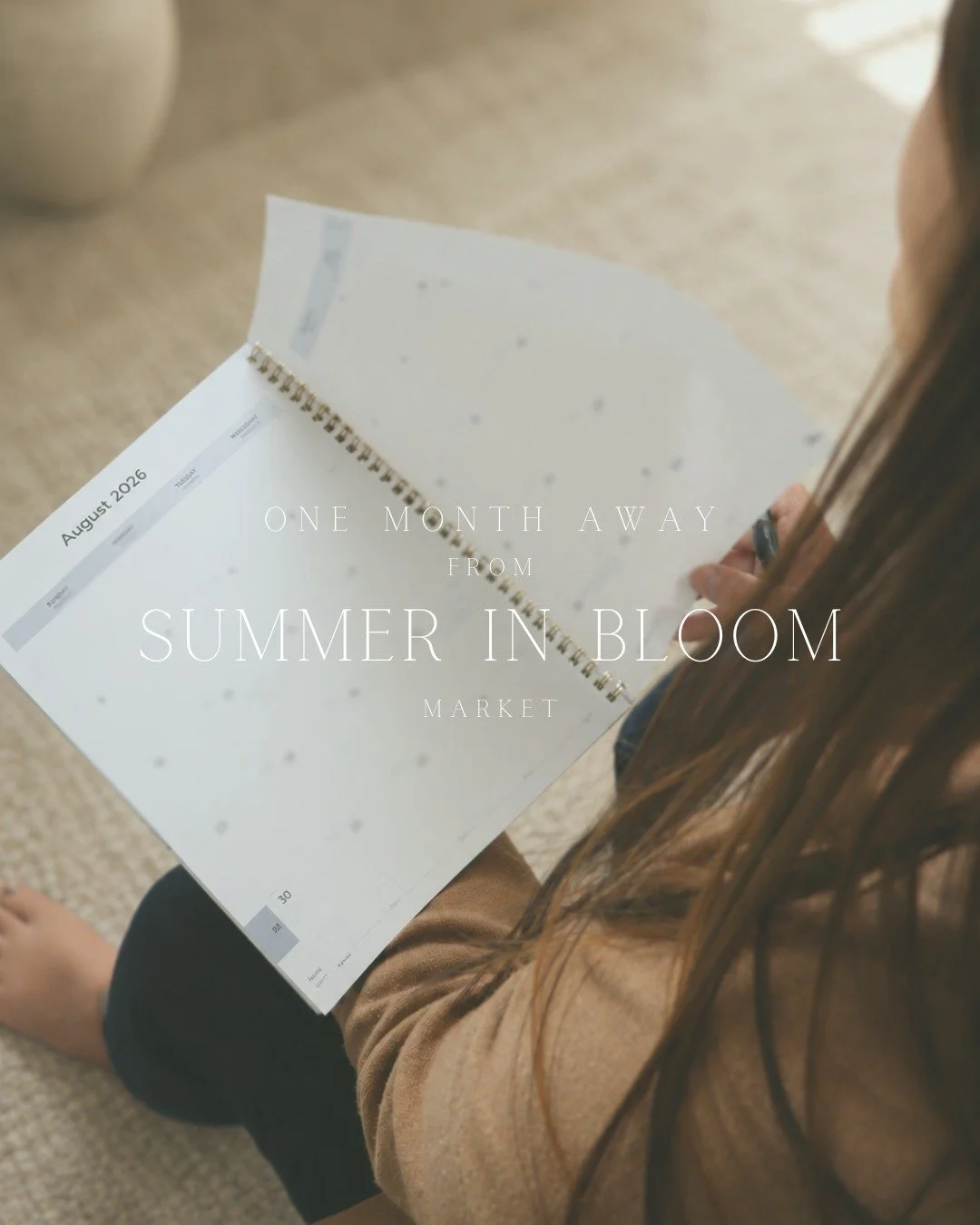 One month until Summer in Bloom. 🌸
ㅤ
I've planned markets before, but this one feels different. Bigger. More intentional. More of a reflection of the community we've been dreaming of creating. It's equal parts exciting and terrifying, and I wouldn't