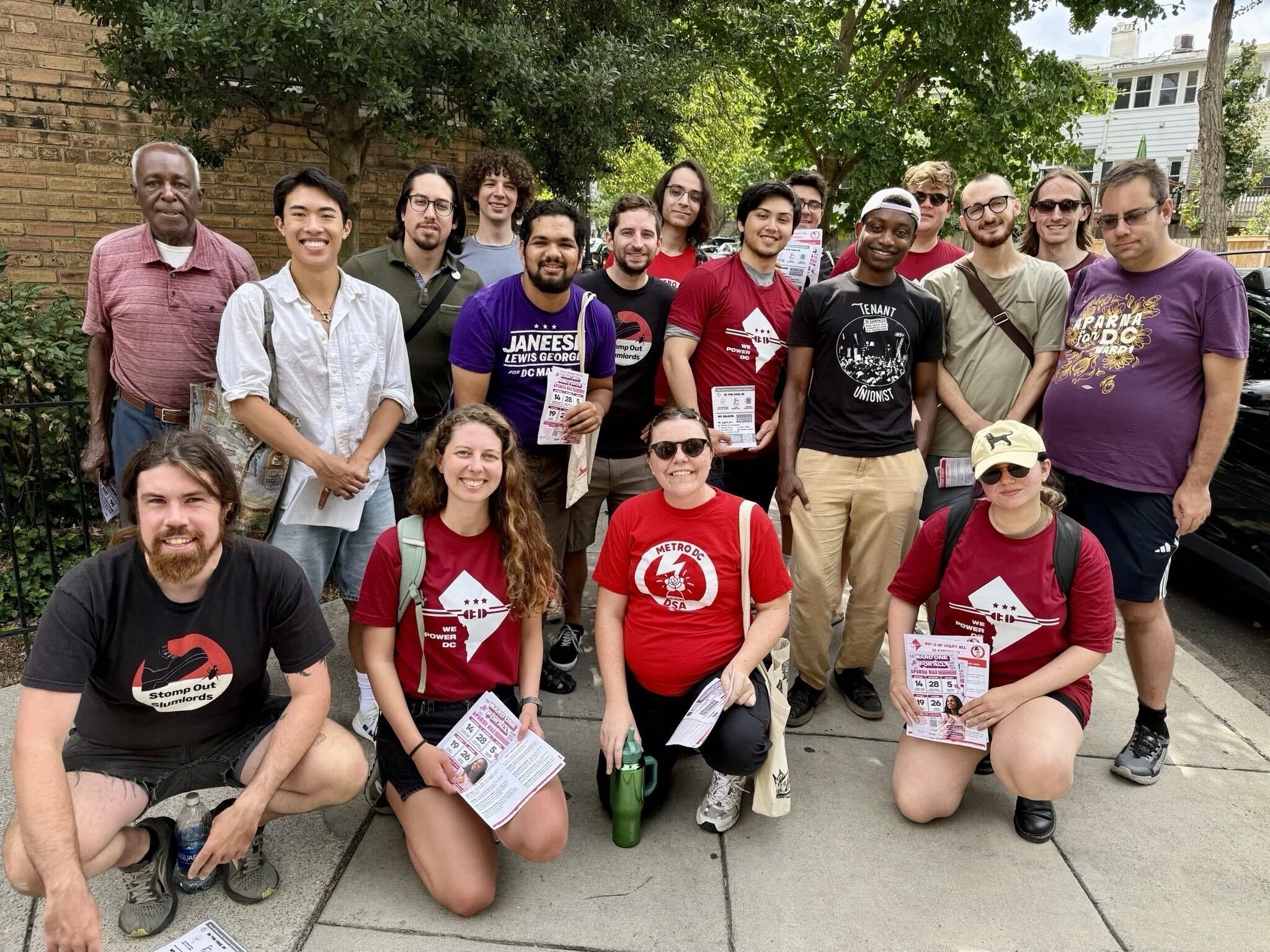 Group of canvassers