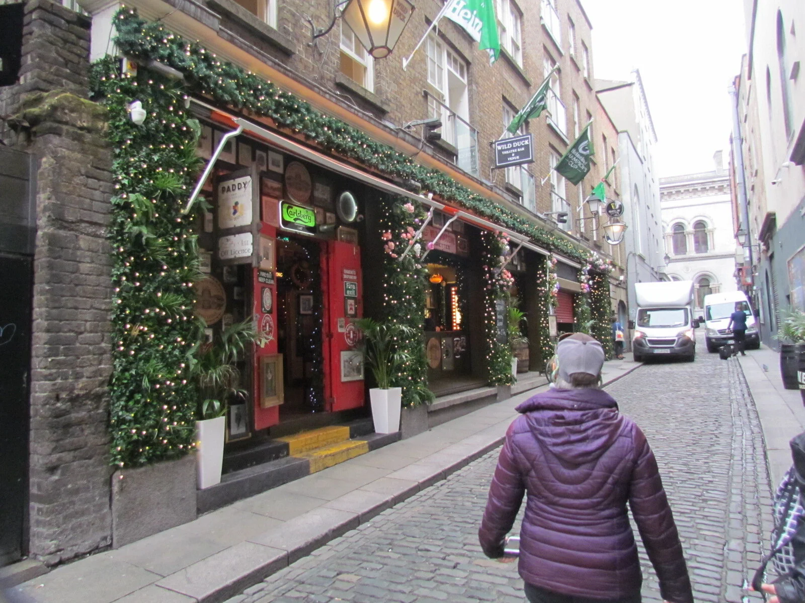 The streets of Dublin! 