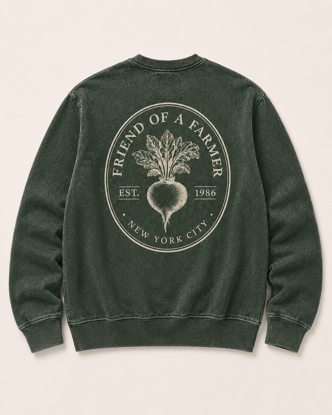 Vintage Green Crew, Back.png