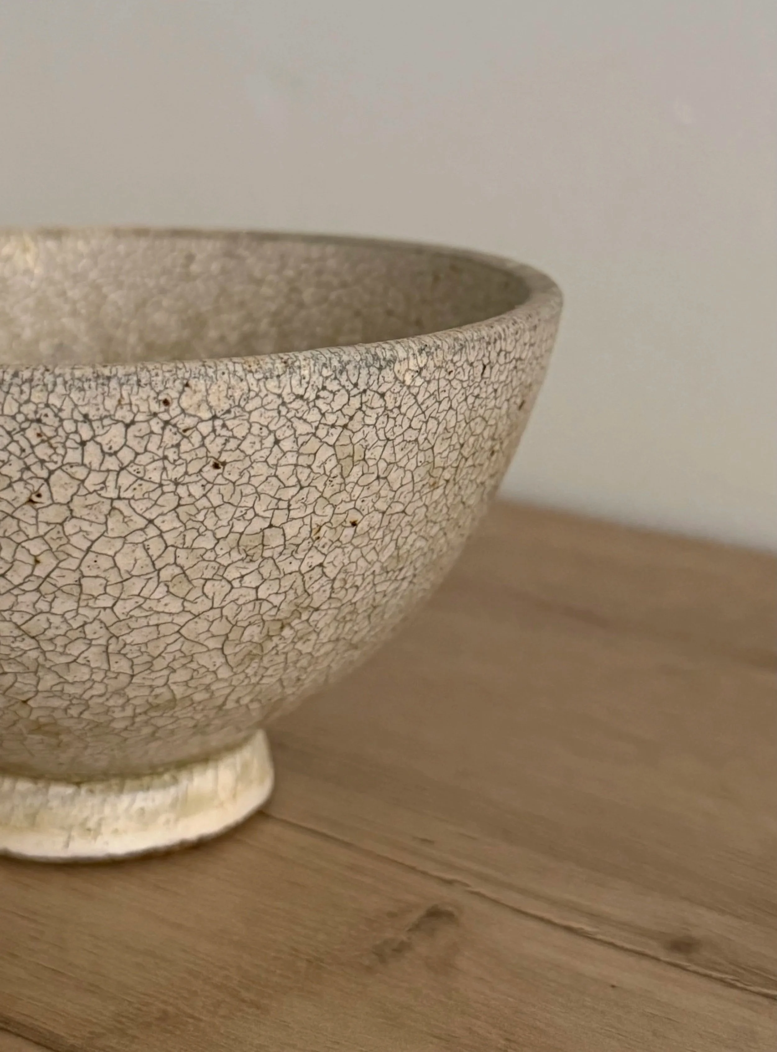 Handmade slipware ceramic bowl Seattle WA