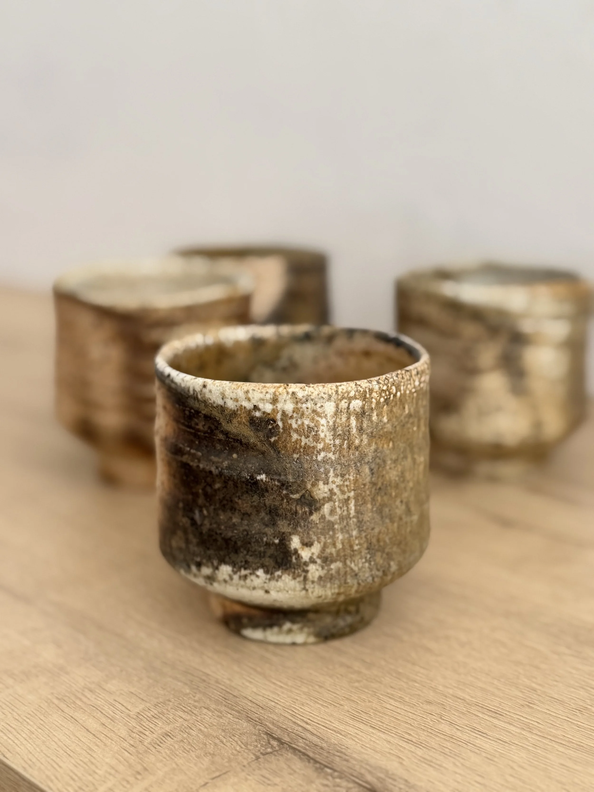 handmade wood fired ceramic cup Seattle WA