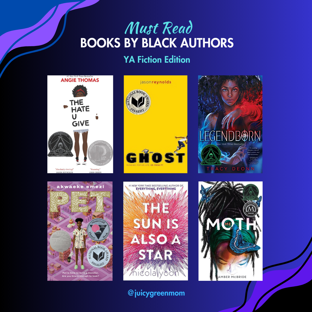 Must Read Books by Black Authors: YA Fiction Edition