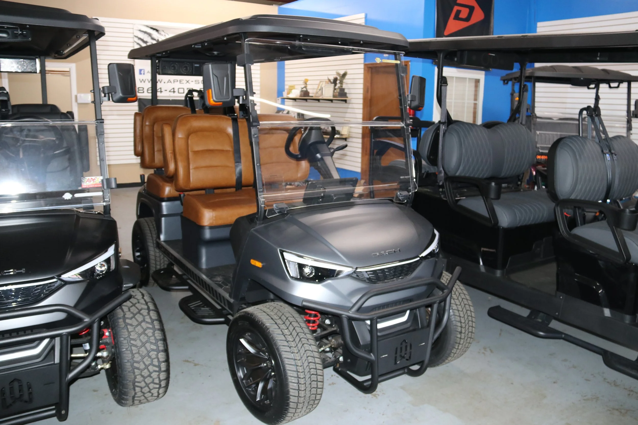 DACH-Apollo-Gen-I-Matte-Grey-with-Dark-Brown-Seats