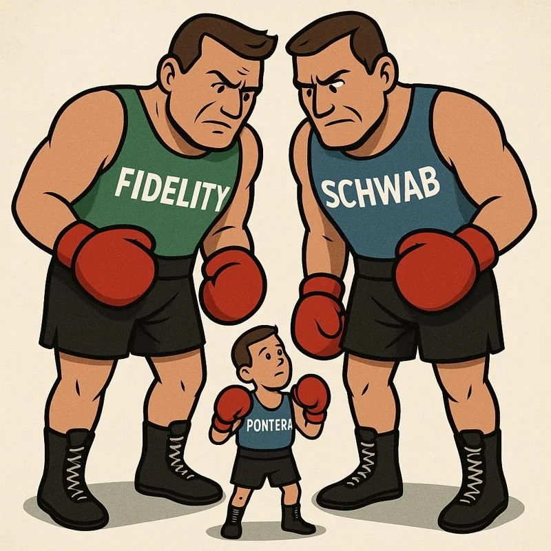 Fidelity Schwab Versus Pontera