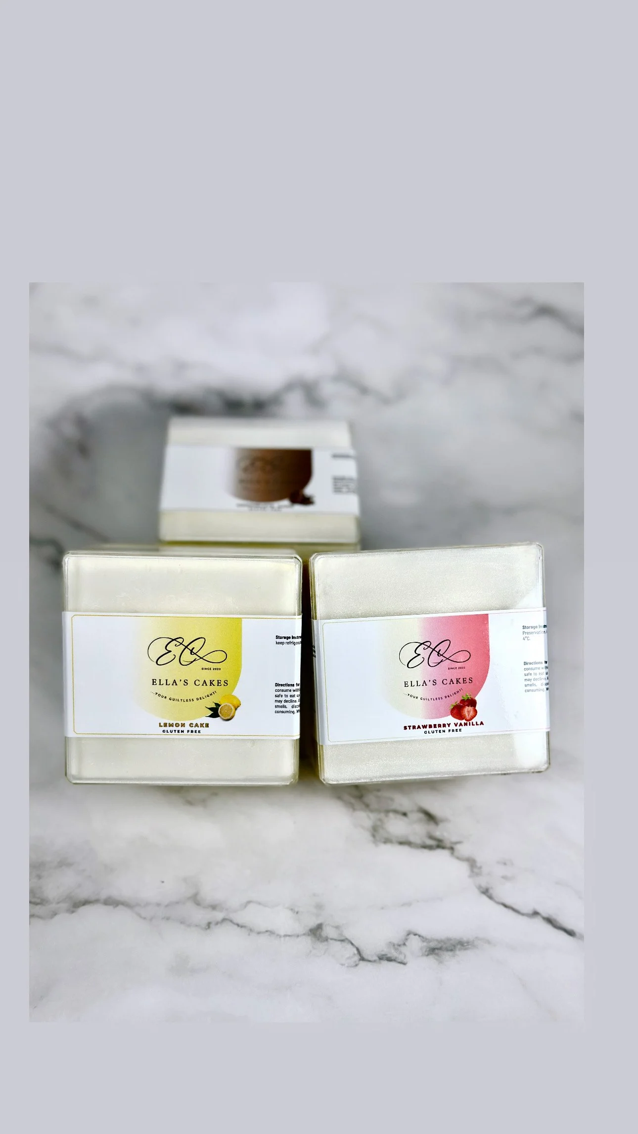 Chocolate, Lemon and Strawberry Vanilla