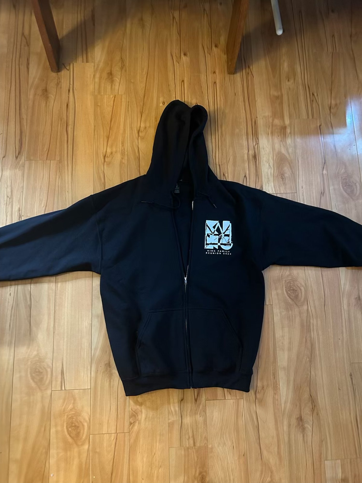 2024 Reunion Logo Zip Front Hoodie