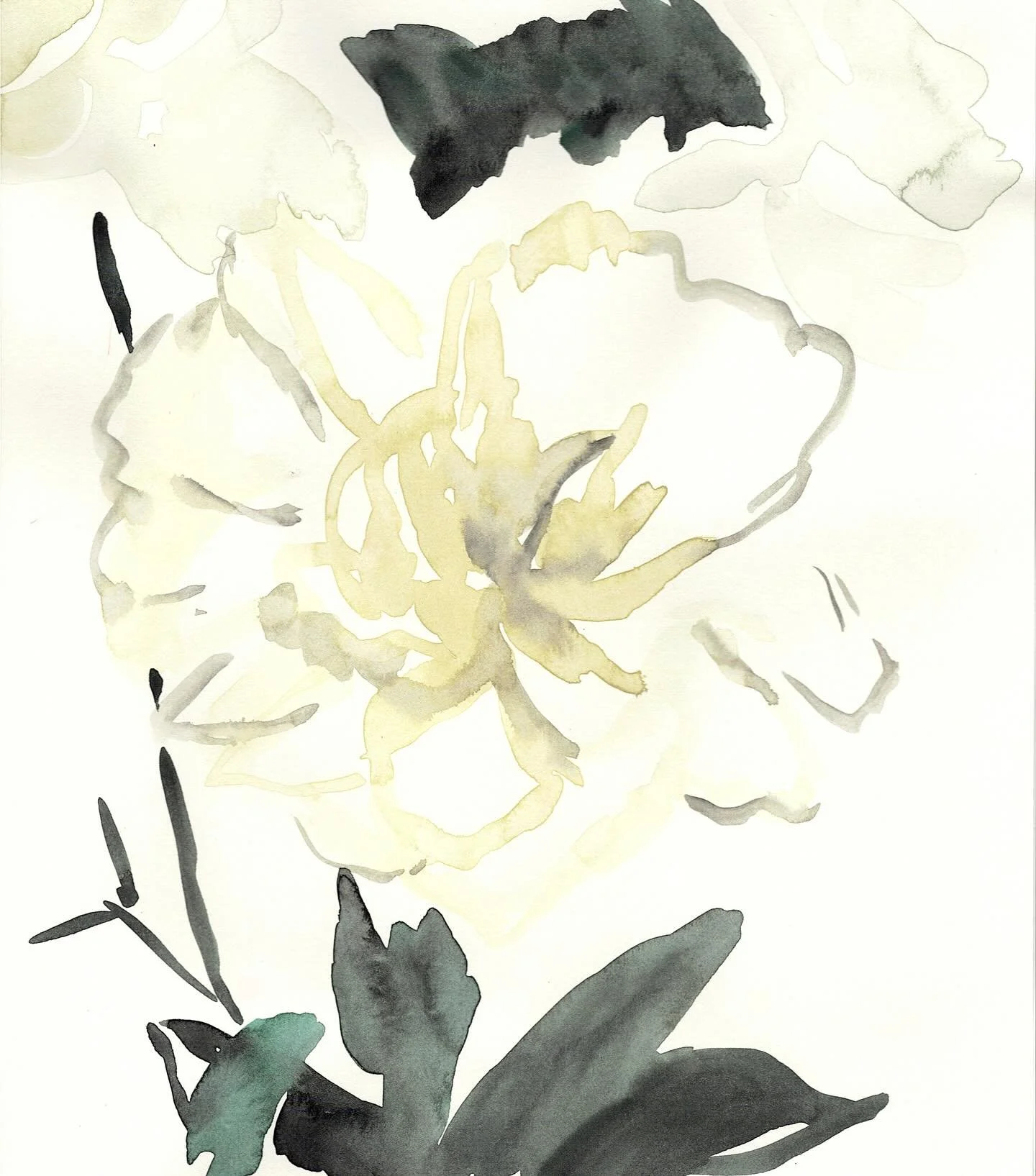 Hello Saturday &mdash; the weather is finally cooling down.

#watercolor #artistsoninstagram #floralcreations #floralprint #textileart #textileartist #losangeles #californiaflowers