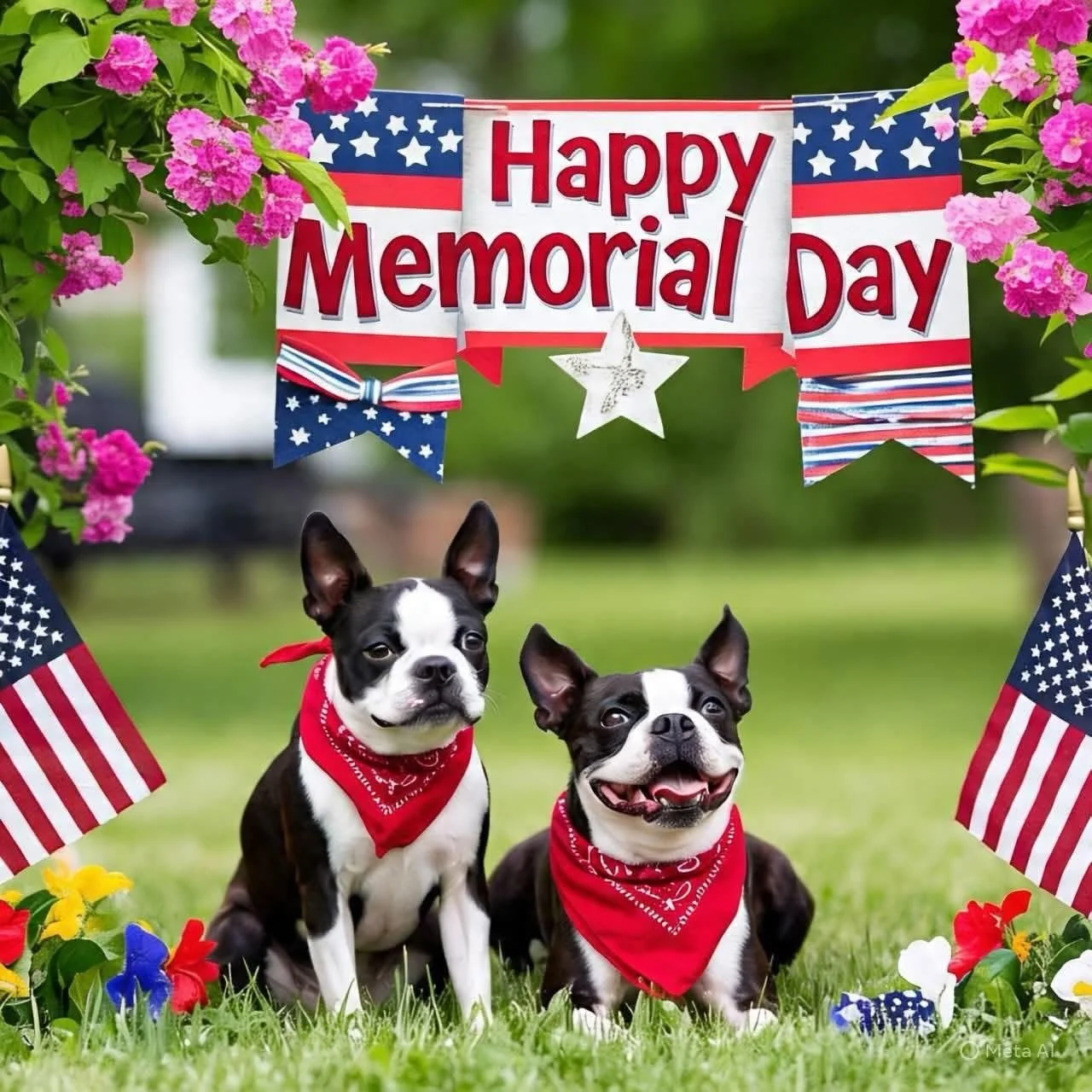Happy Memorial Day!🇺🇸🇺🇸🇺🇸
Grateful for the brave men and women who made the ultimate sacrifice for our freedom, today and every day.🇺🇸🇺🇸🇺🇸🇺🇸🇺🇸🇺🇸

#memorialday #freedom #bostonterrierlove #bostonterrier #love