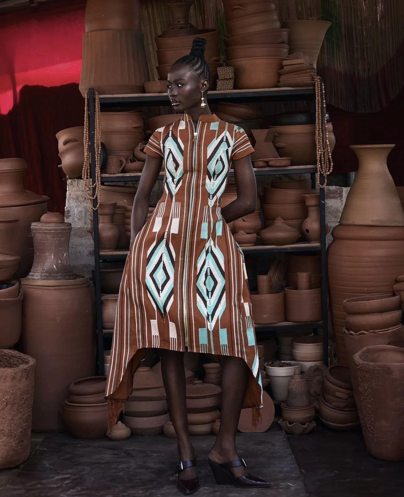 Dinma Akwette Zip Dress